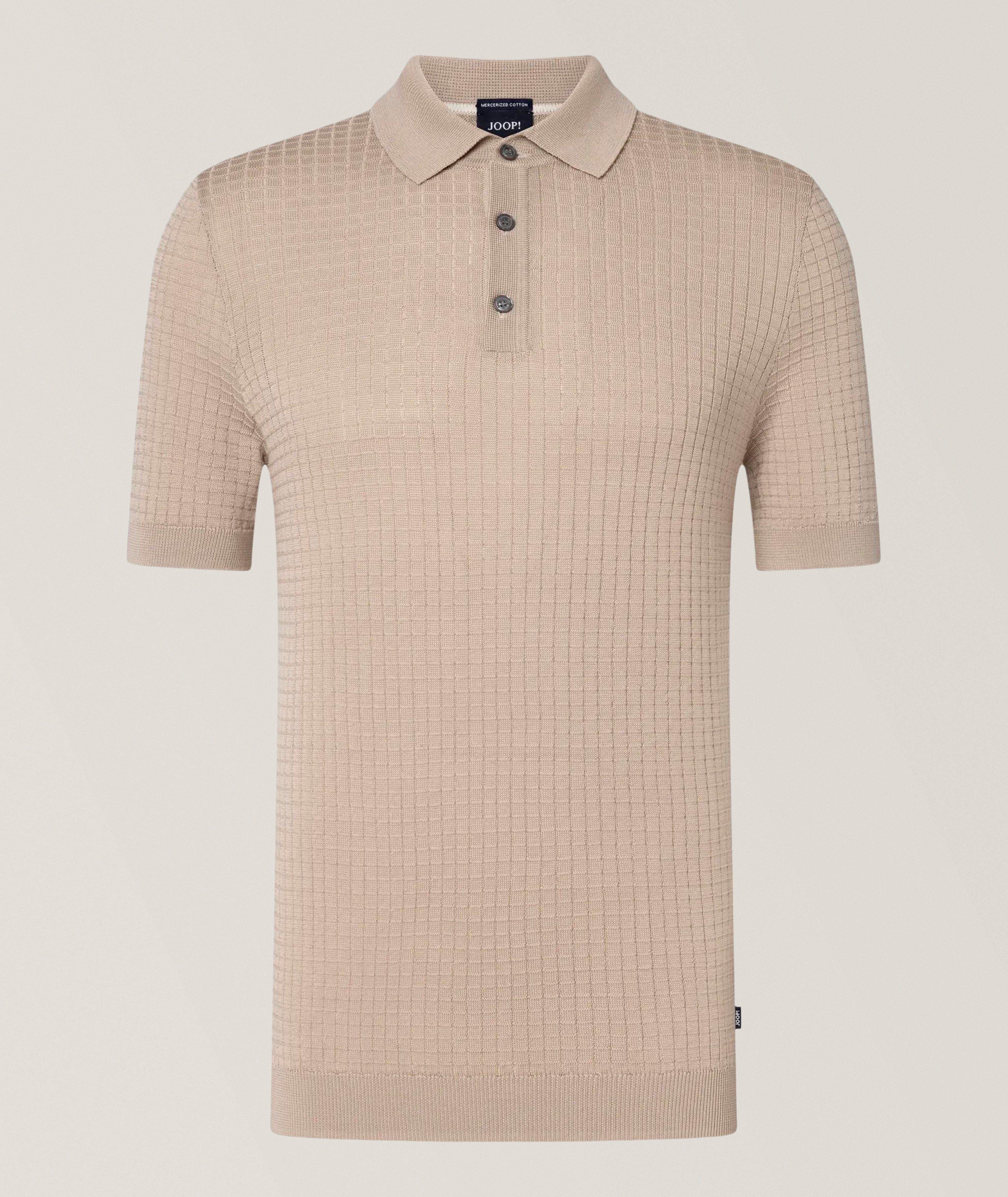 JOOP! Vanceo Mercerized Cotton Knit Polo | Polos | Harry Rosen