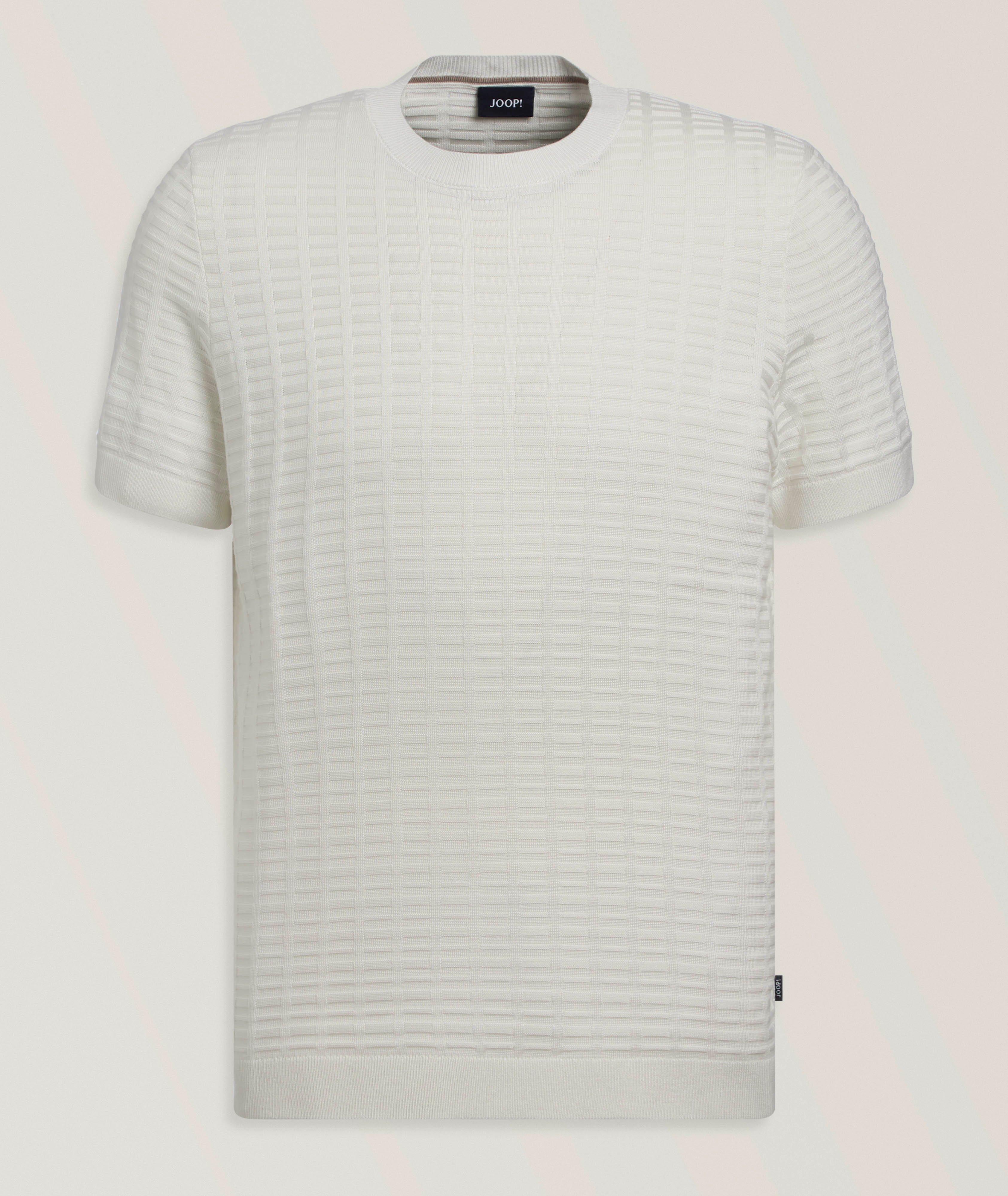 JOOP! Textured Knit Crewneck T-Shirt