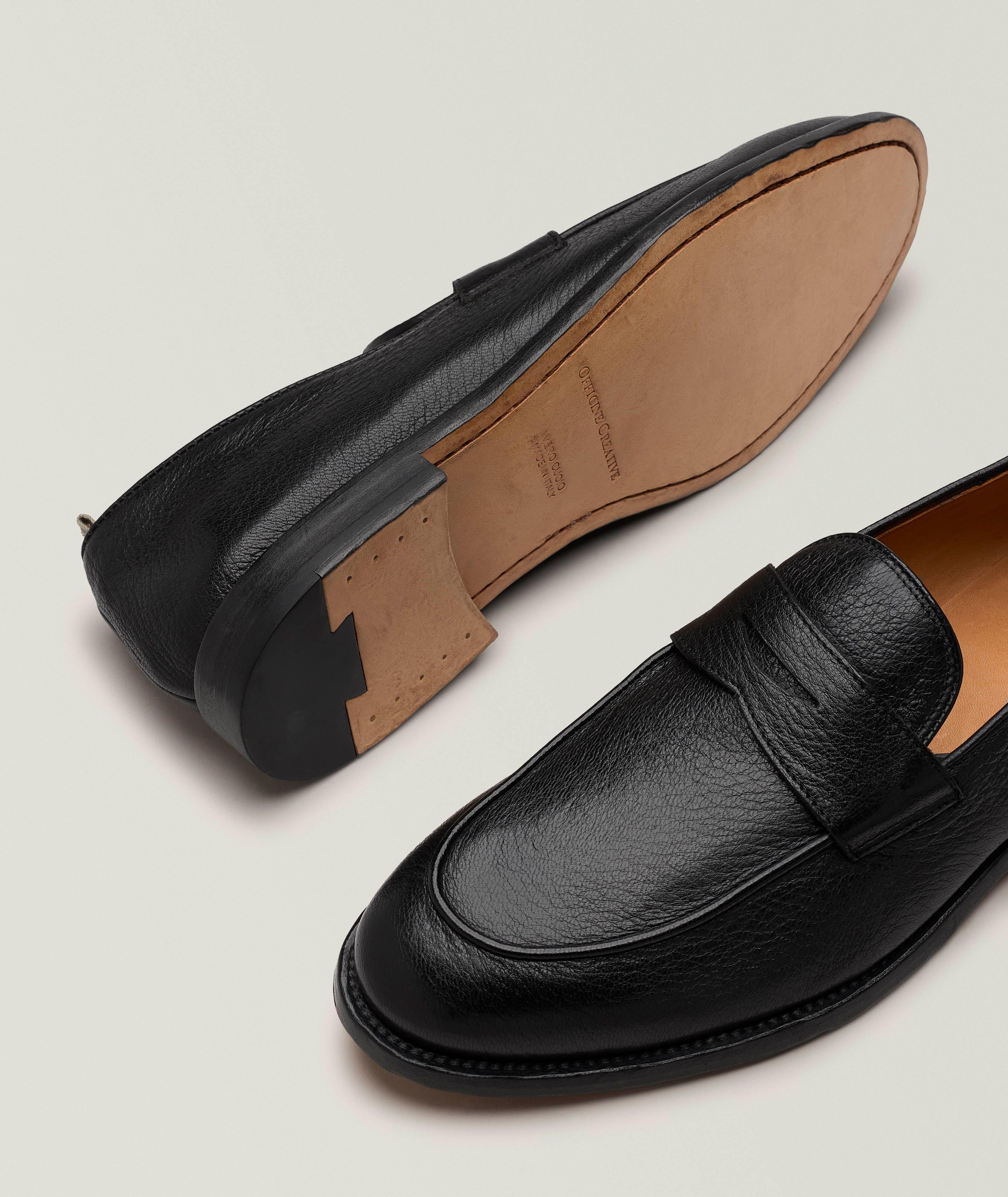 Flâneurs penny en cuir de cerf Opera image 3