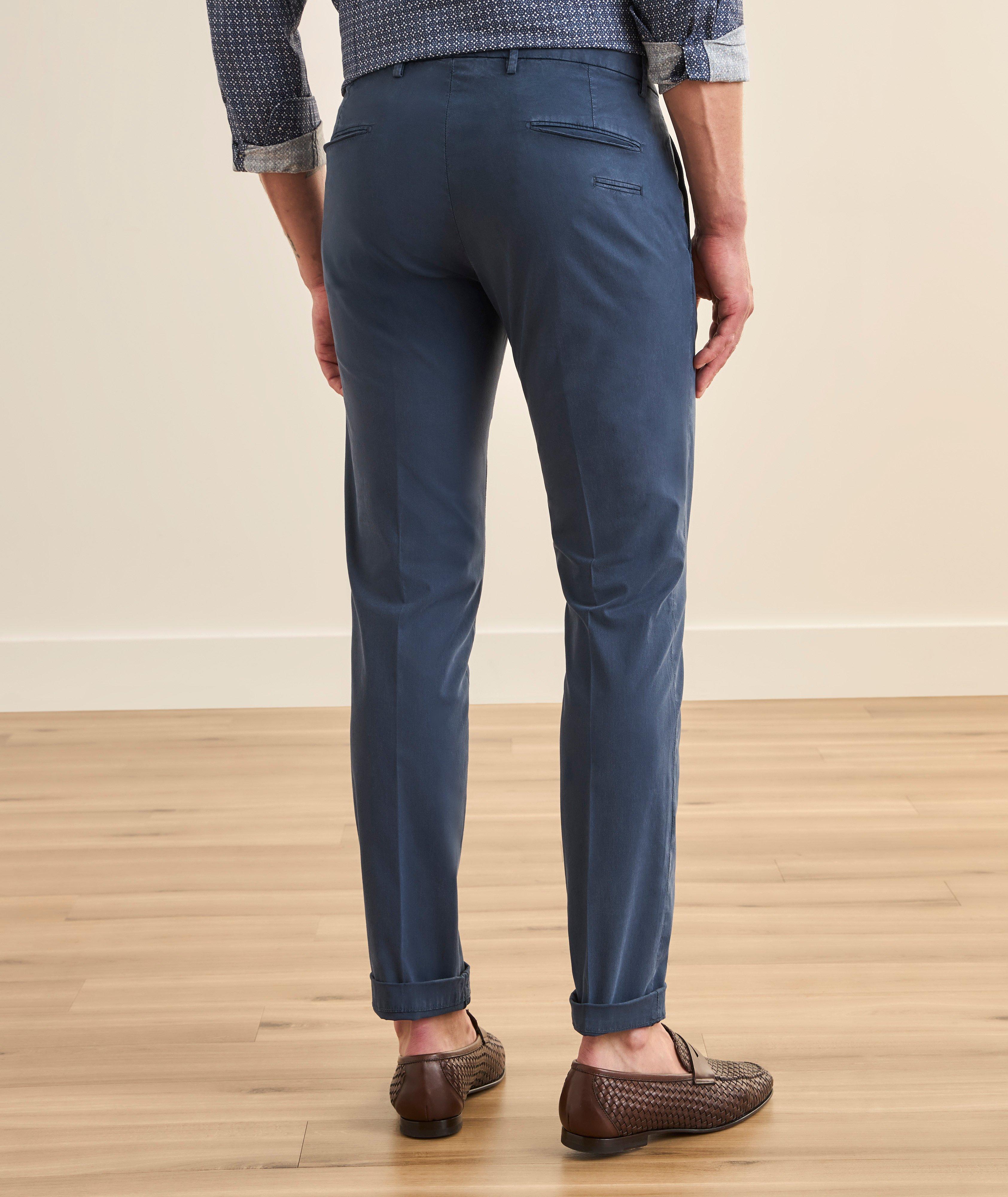 Lyocell-Cotton Blend Stretch Chinos image 3
