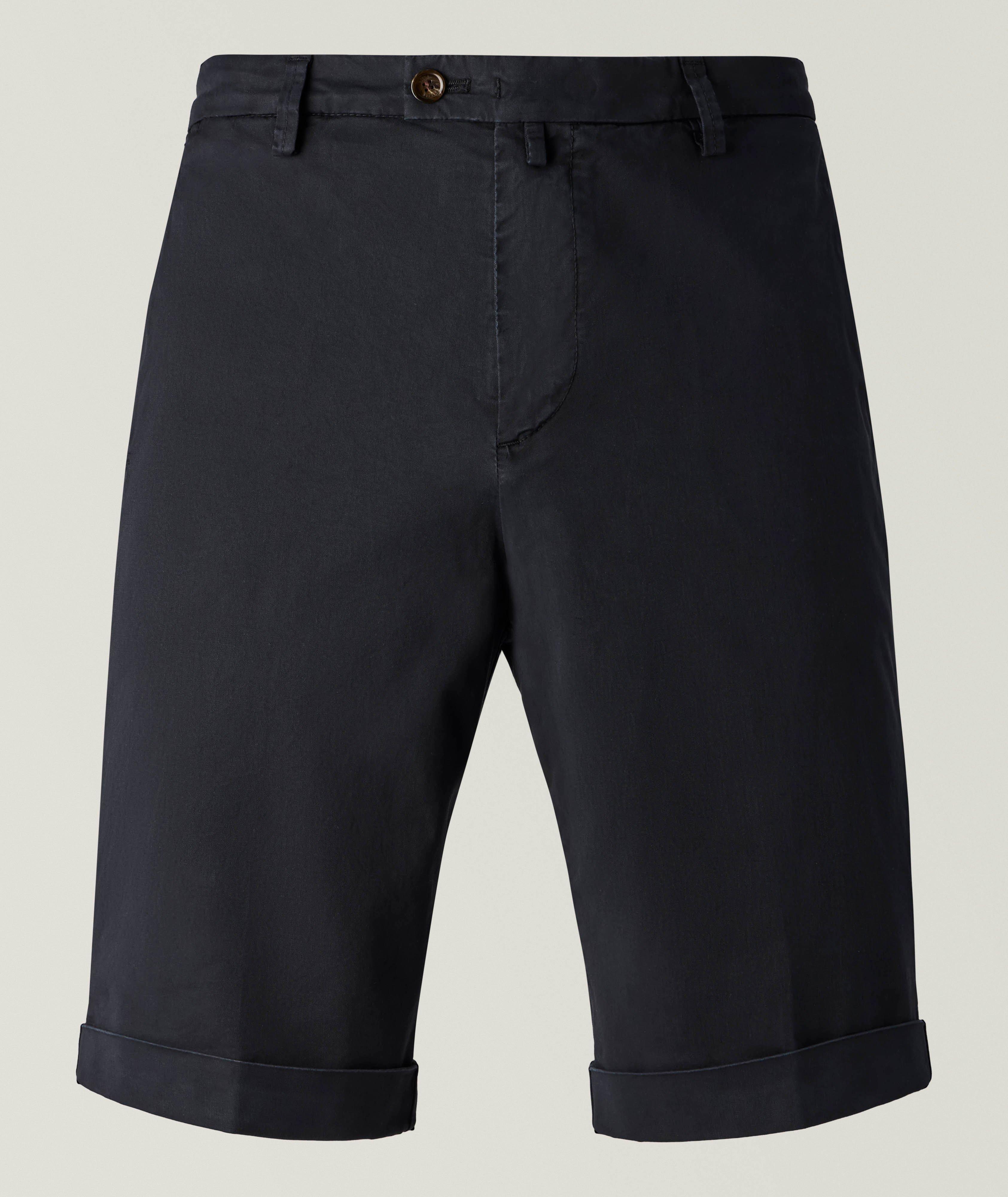 BRIGLIA Bermuda ブラック TG.50 Briglia Malibu Cotton-Linen Drawstring Shorts | Shorts | Harry Rosen