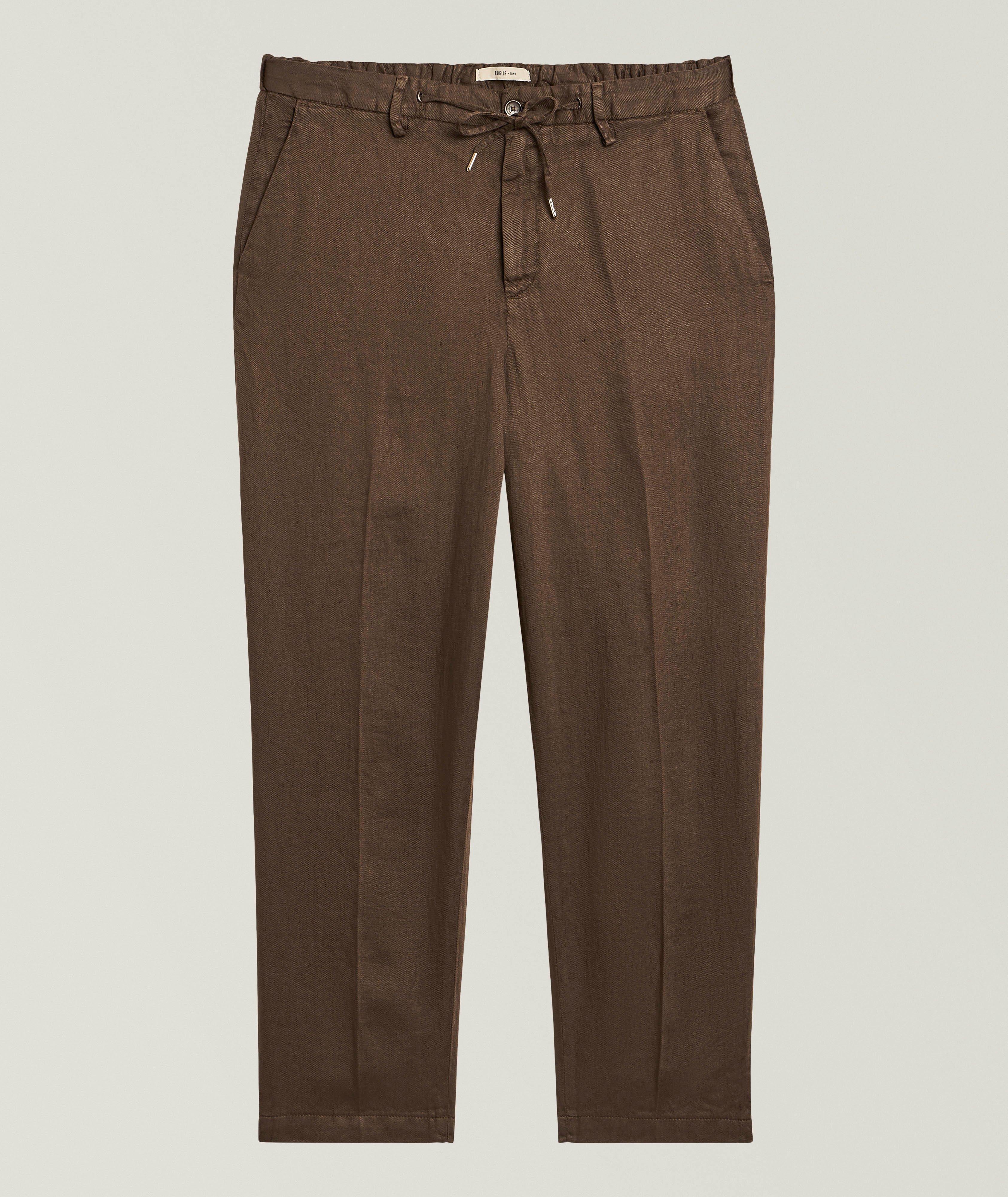 Pantalon lin court Covent image 0