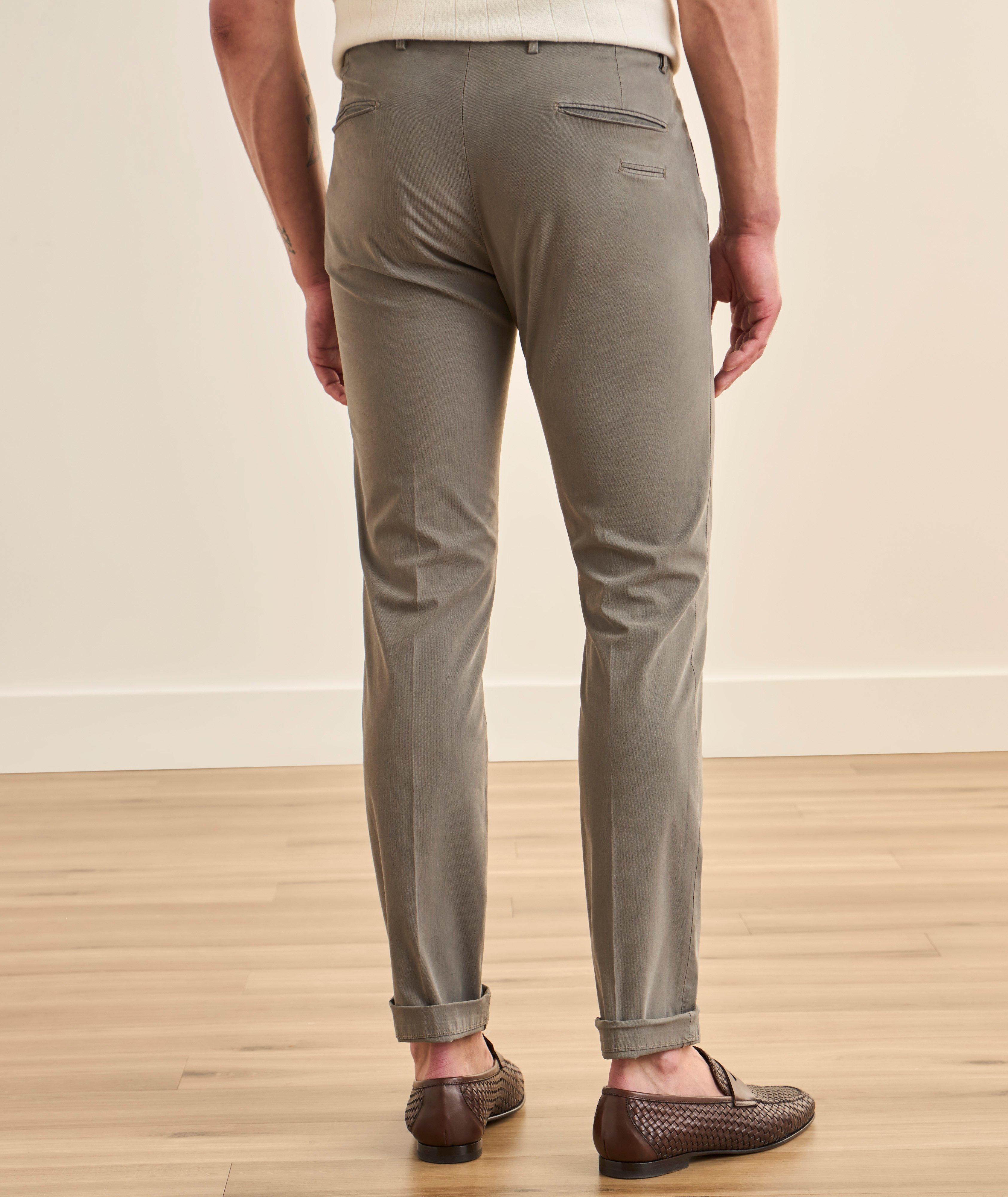 Lyocell-Cotton Blend Stretch Chinos image 3