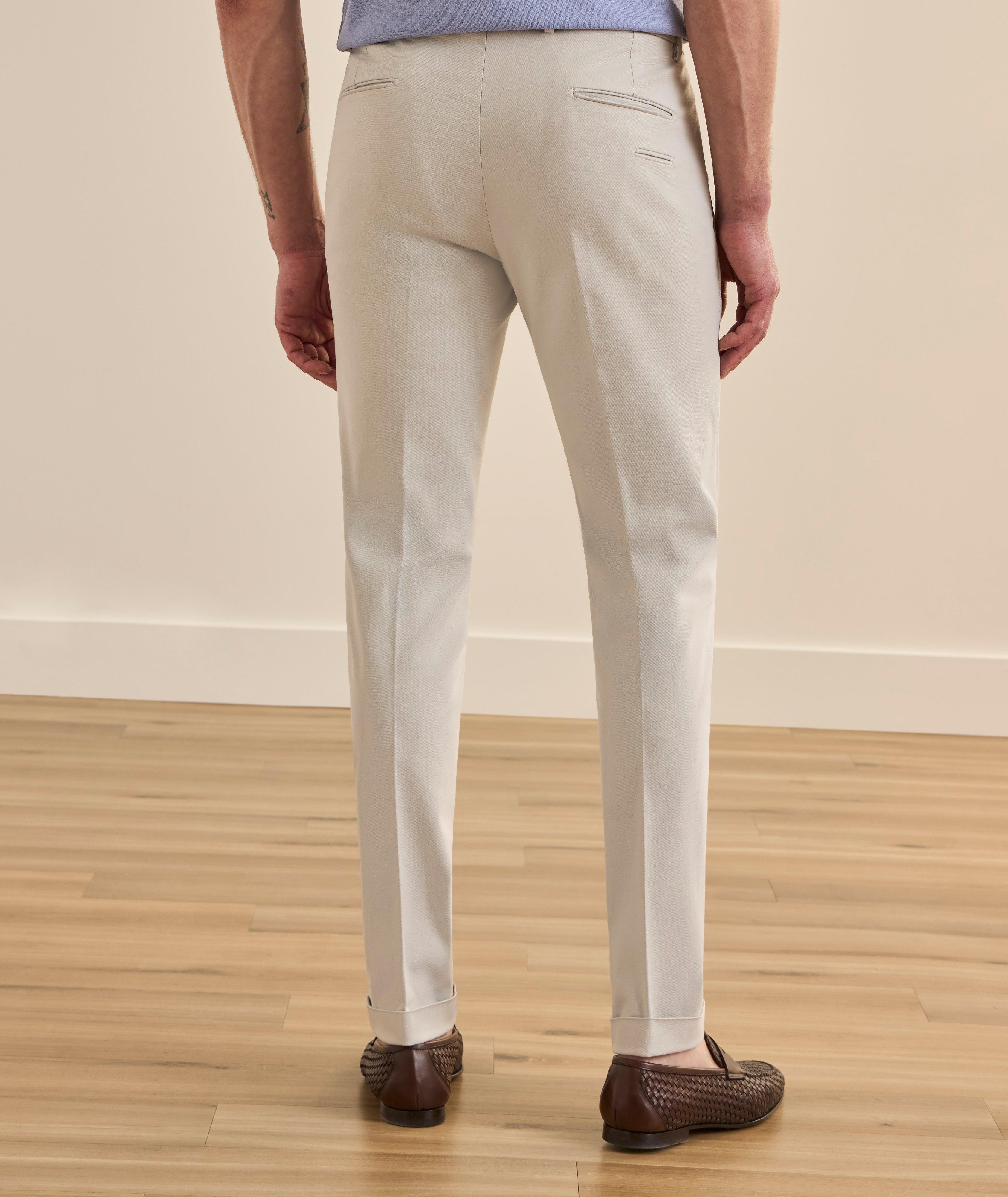 Chino coton-lyocell extensible image 2