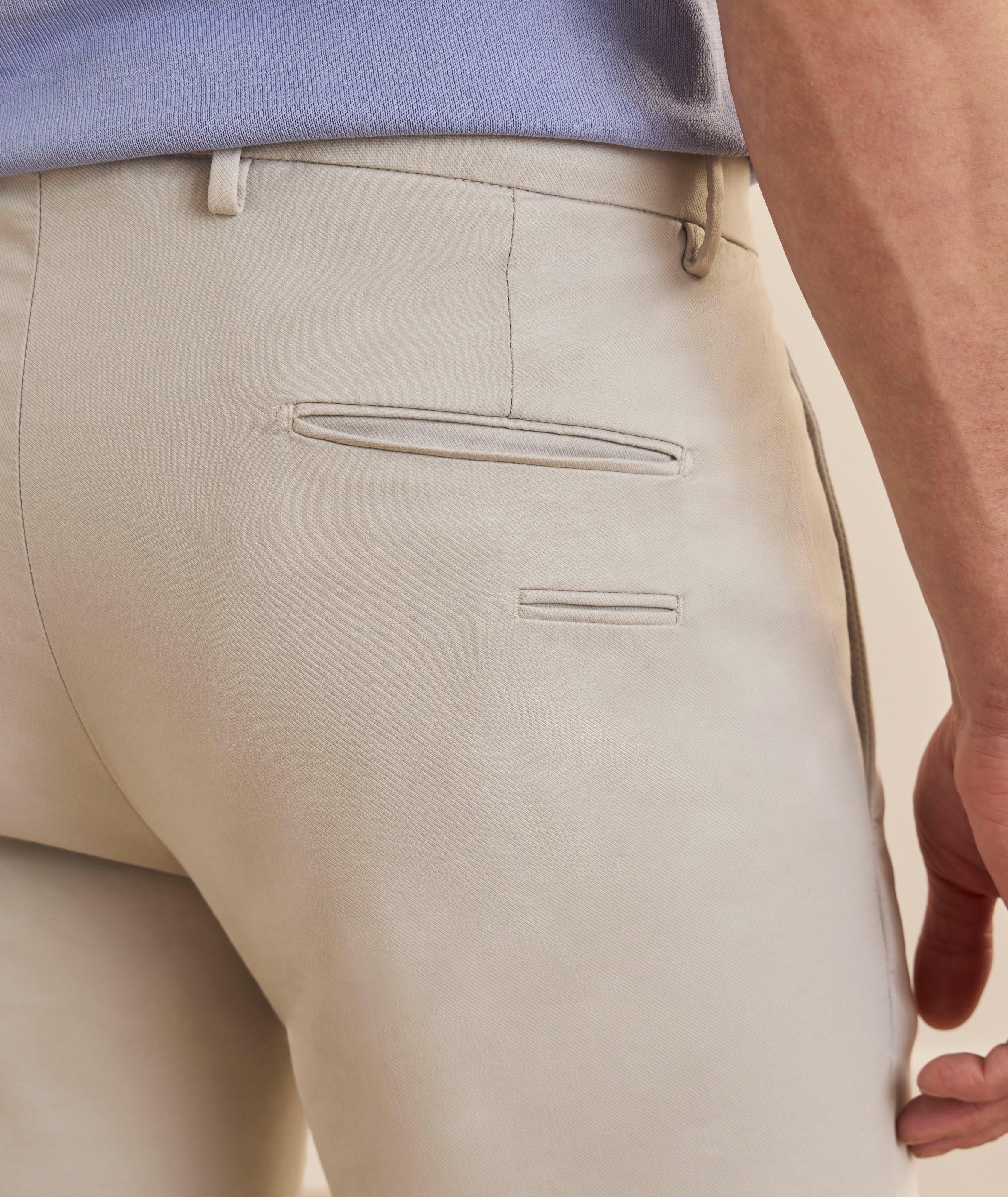 Chino coton-lyocell extensible image 3