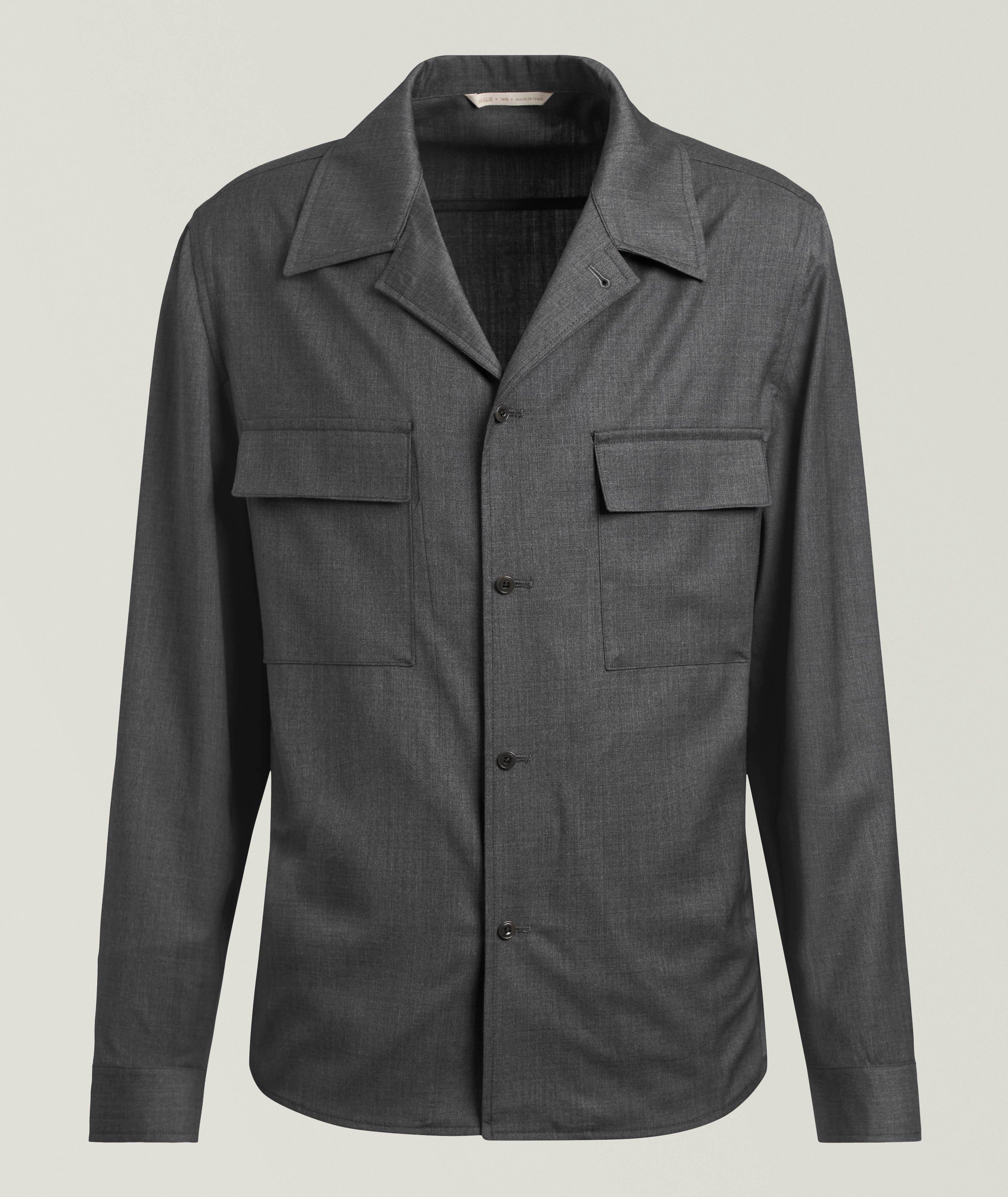 Briglia John Virgin Wool Overshirt
