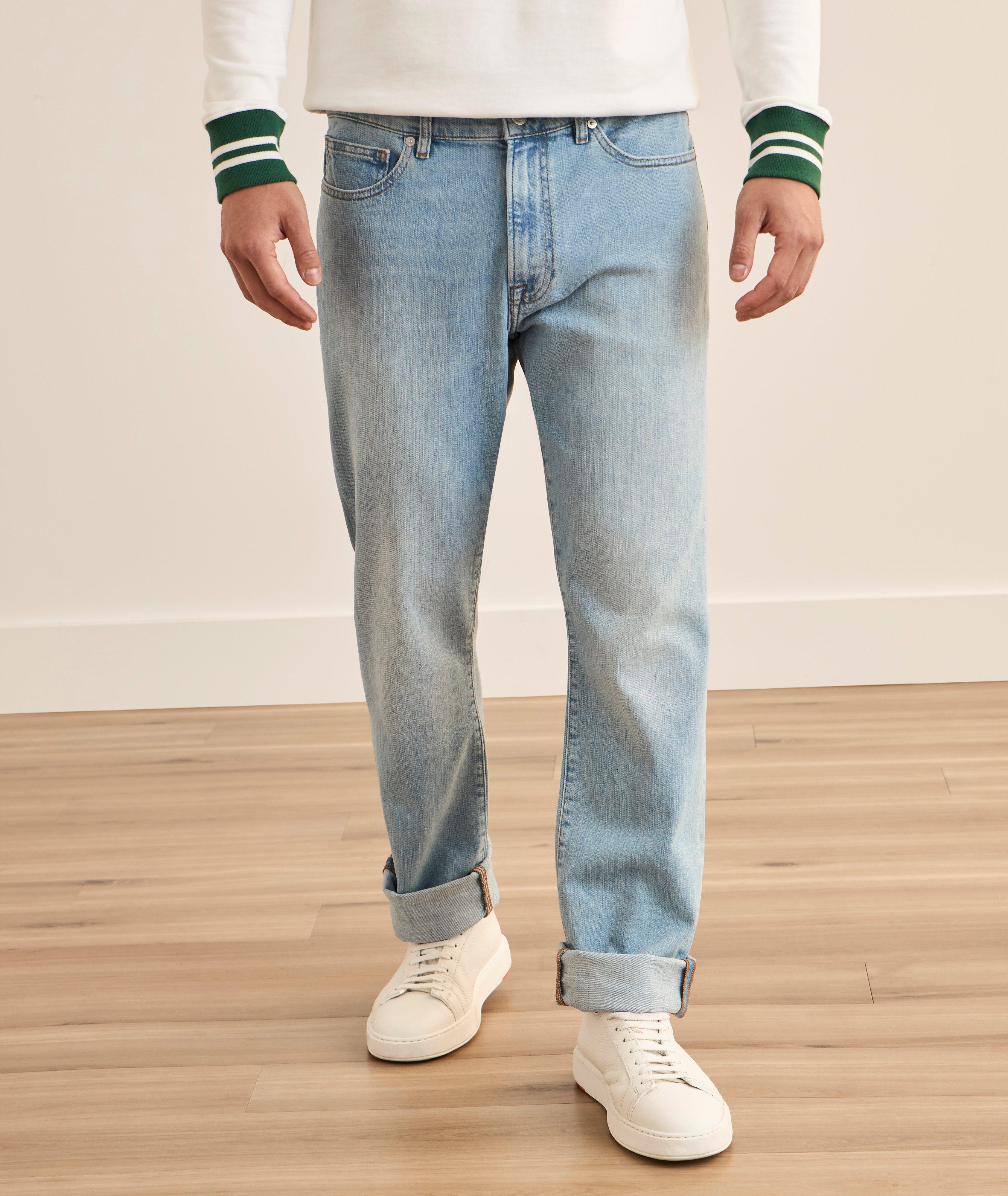 L'Homme Slim Stretch-Cotton Jeans image 1