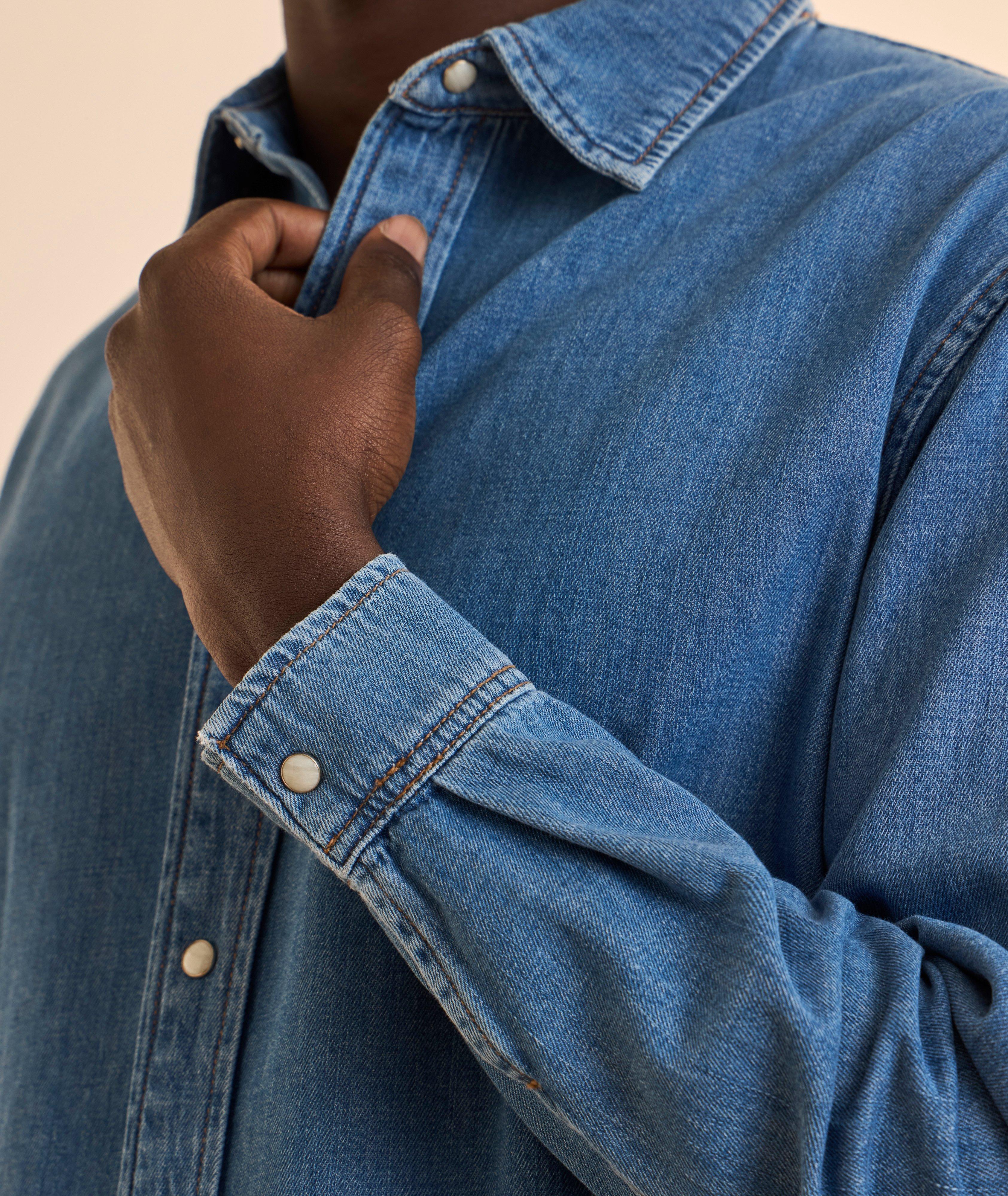 Cotton Denim Shirt  image 3