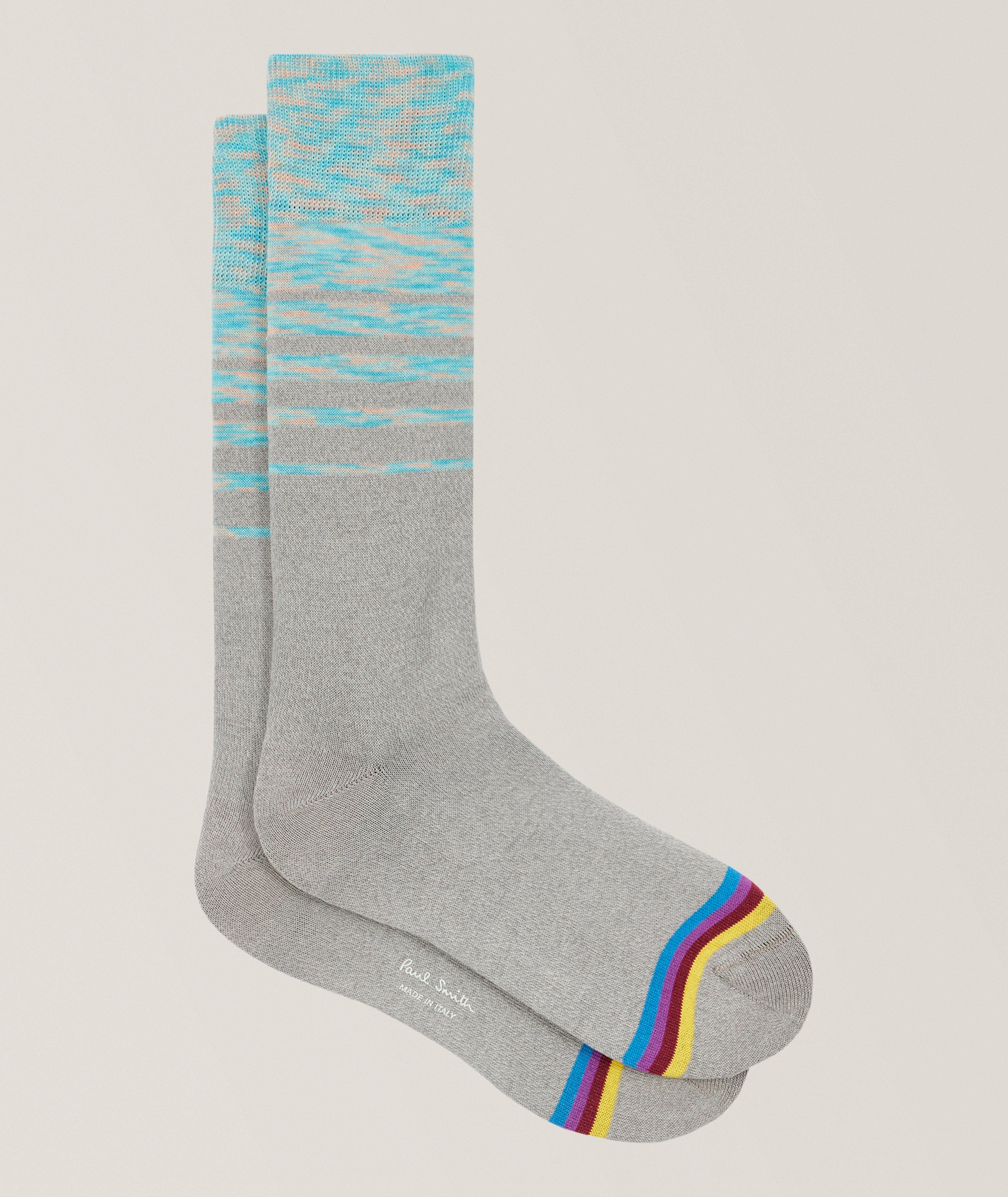 Paul Smith Ned Space Stretch-Cotton Socks