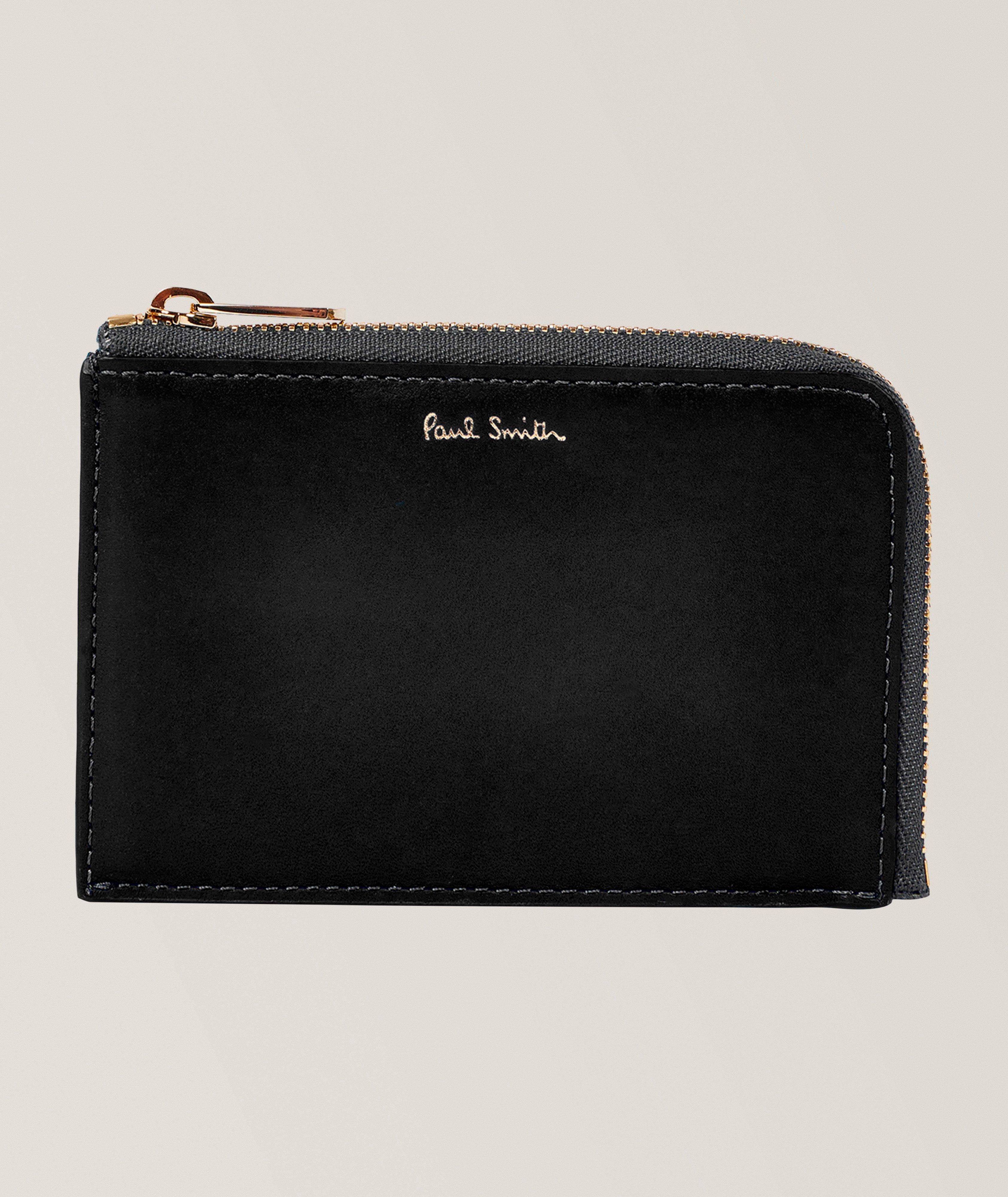 Paul Smith Signature Stripe Block Leather Bifold Wallet | Wallets