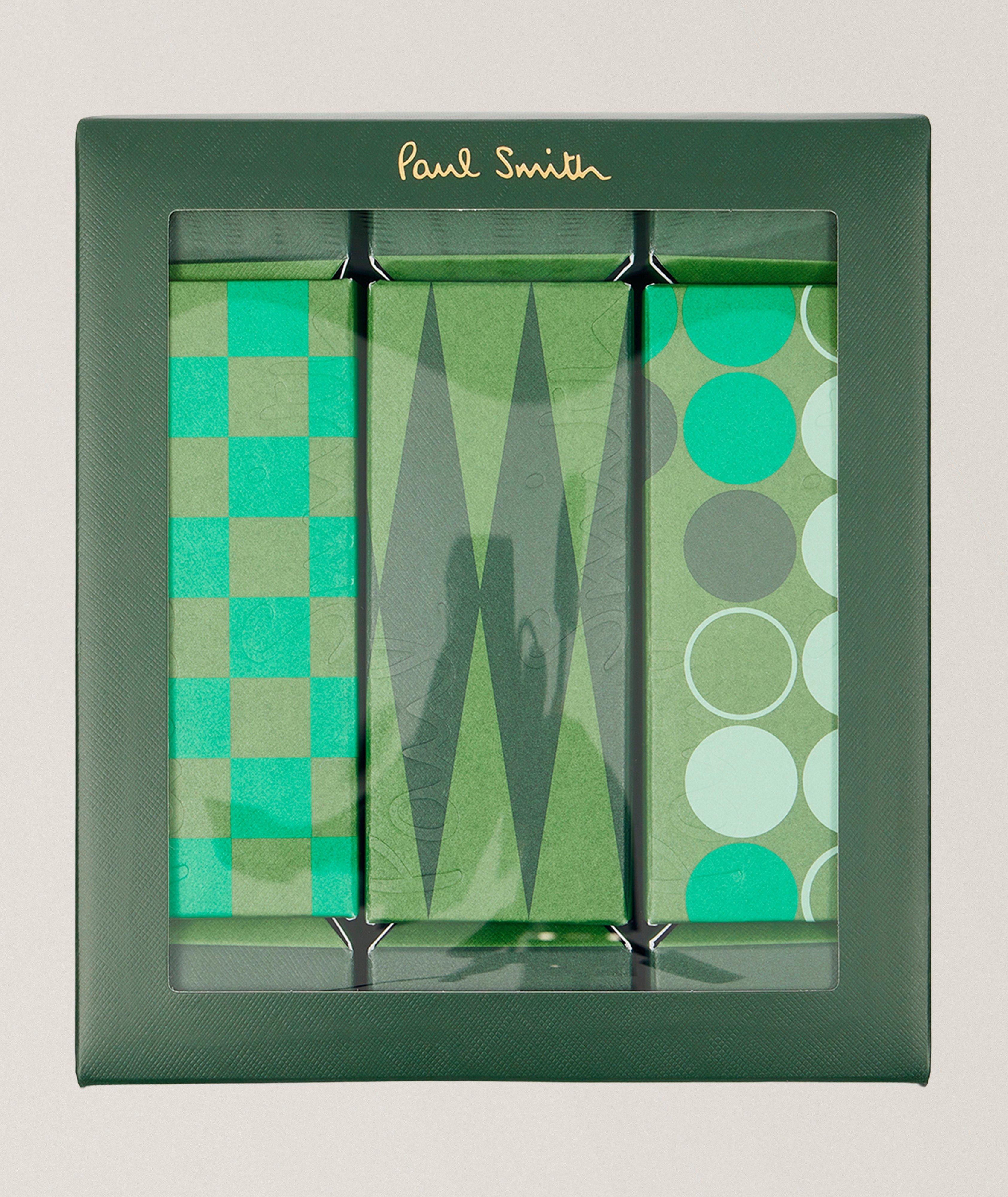 Three-Pack Holiday Cracker Striped Socks  image 1