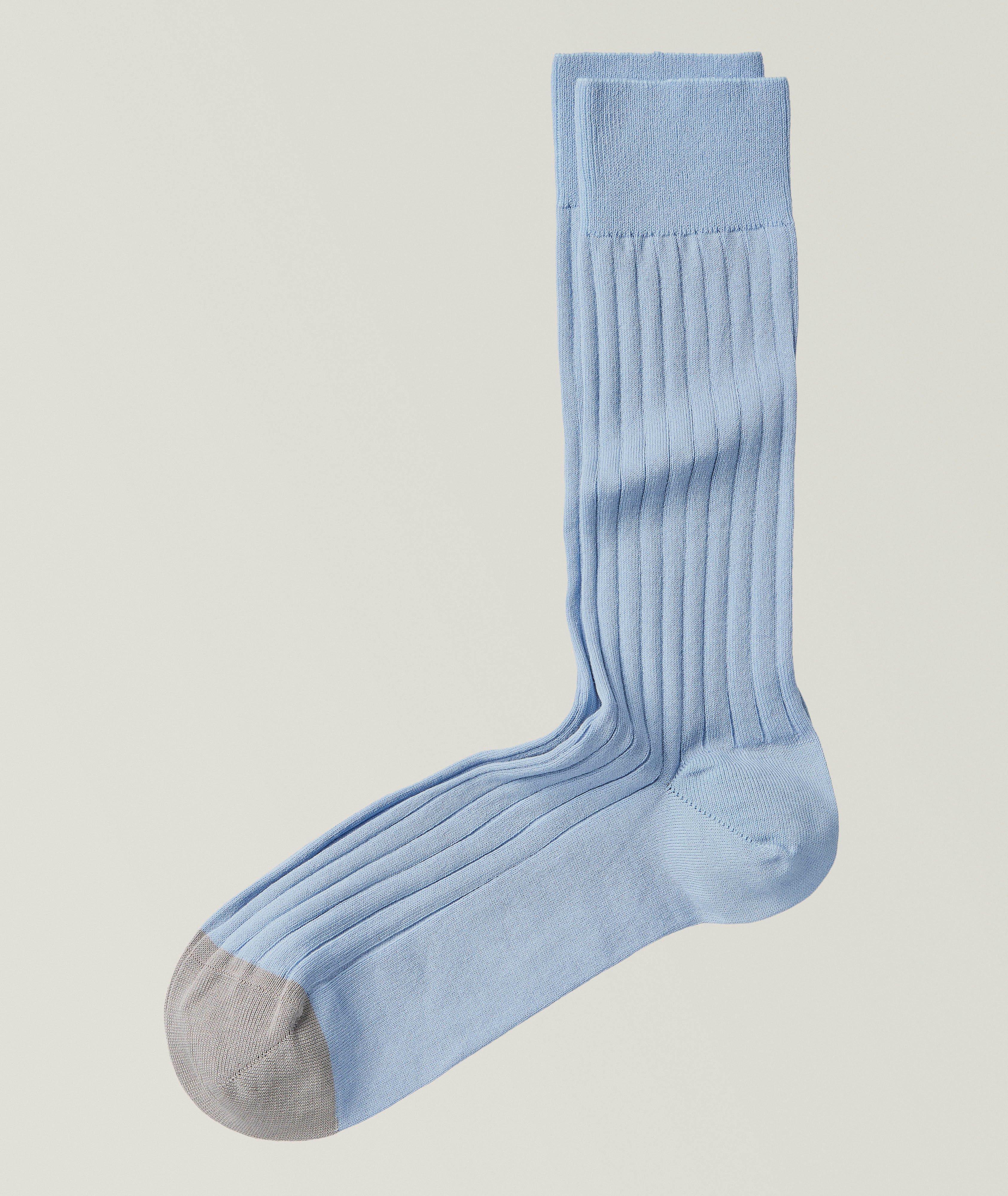 Paul Smith Ribbed Mid-Calf Socks
