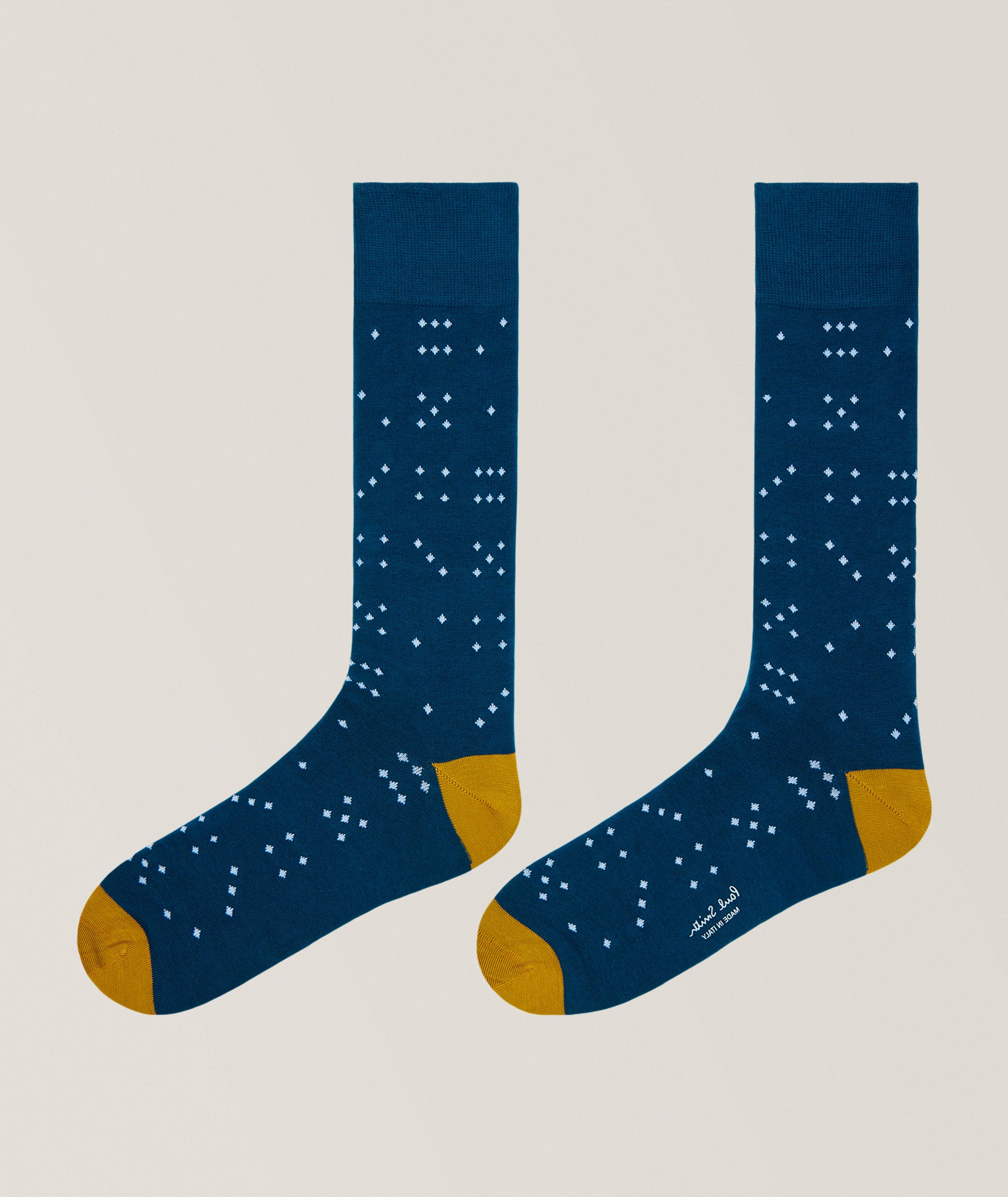 Dice Polka Dot Motif Socks image 1