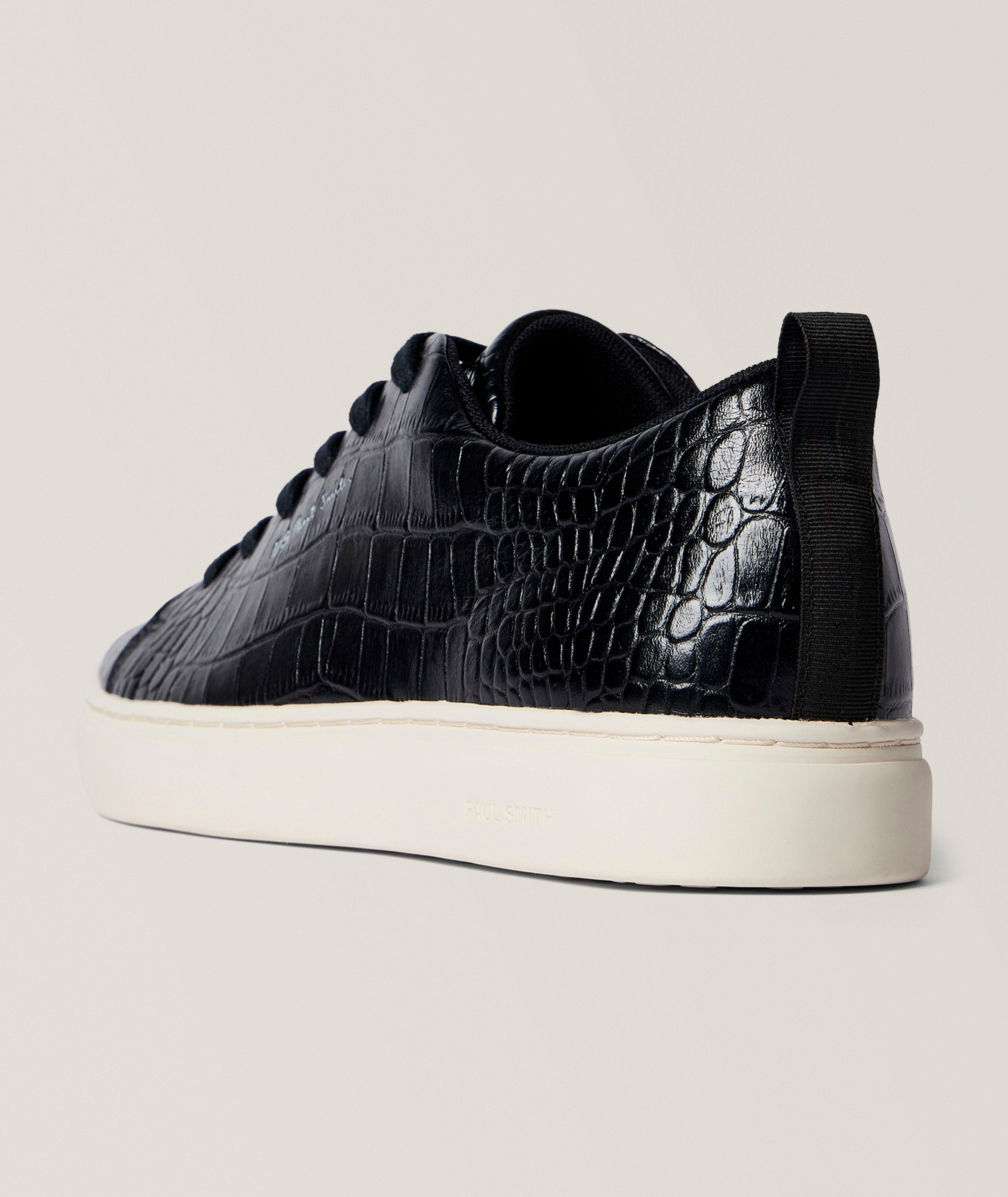 Lee Croc-Print Leather Sneakers image 2