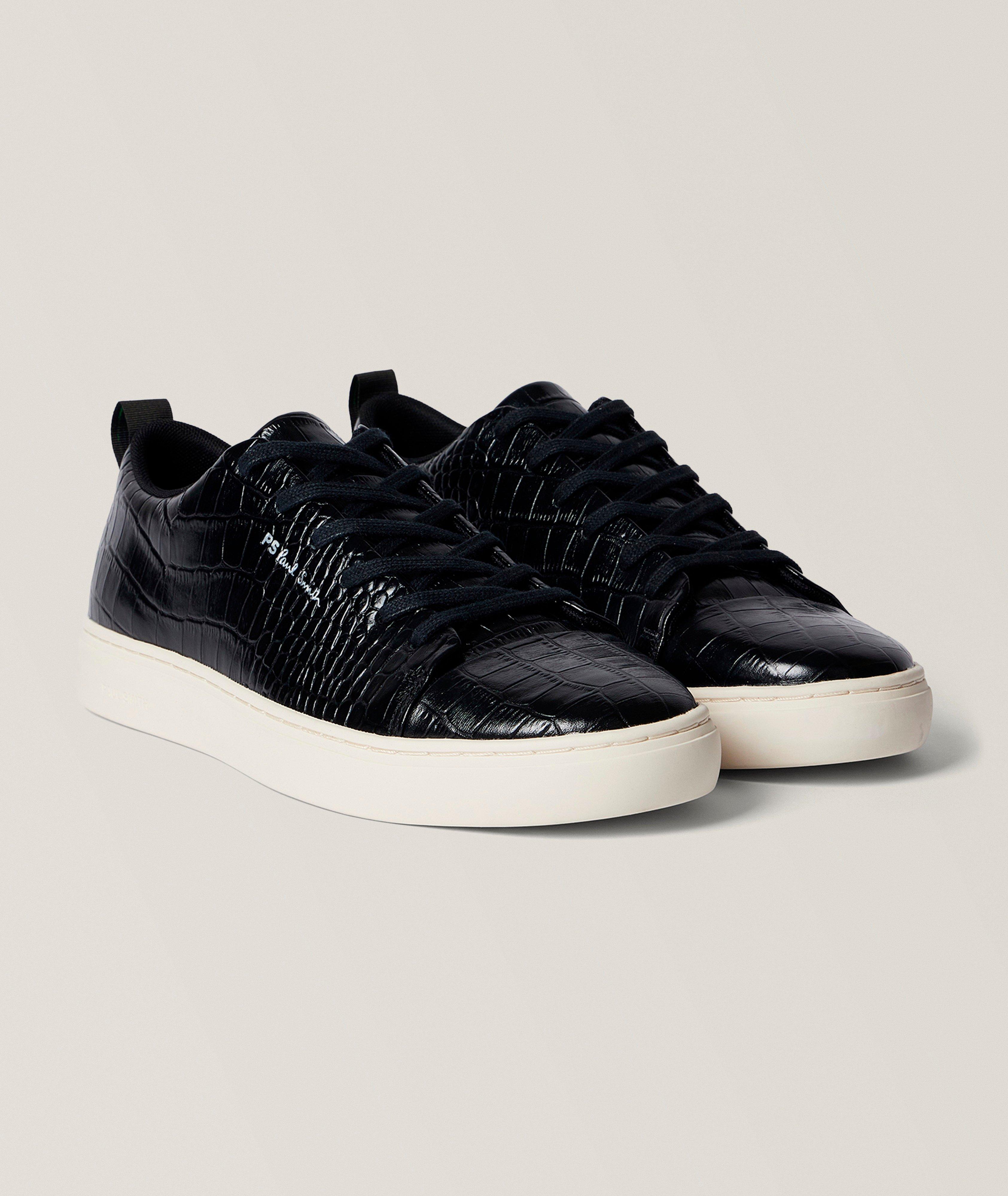 Lee Croc-Print Leather Sneakers image 3