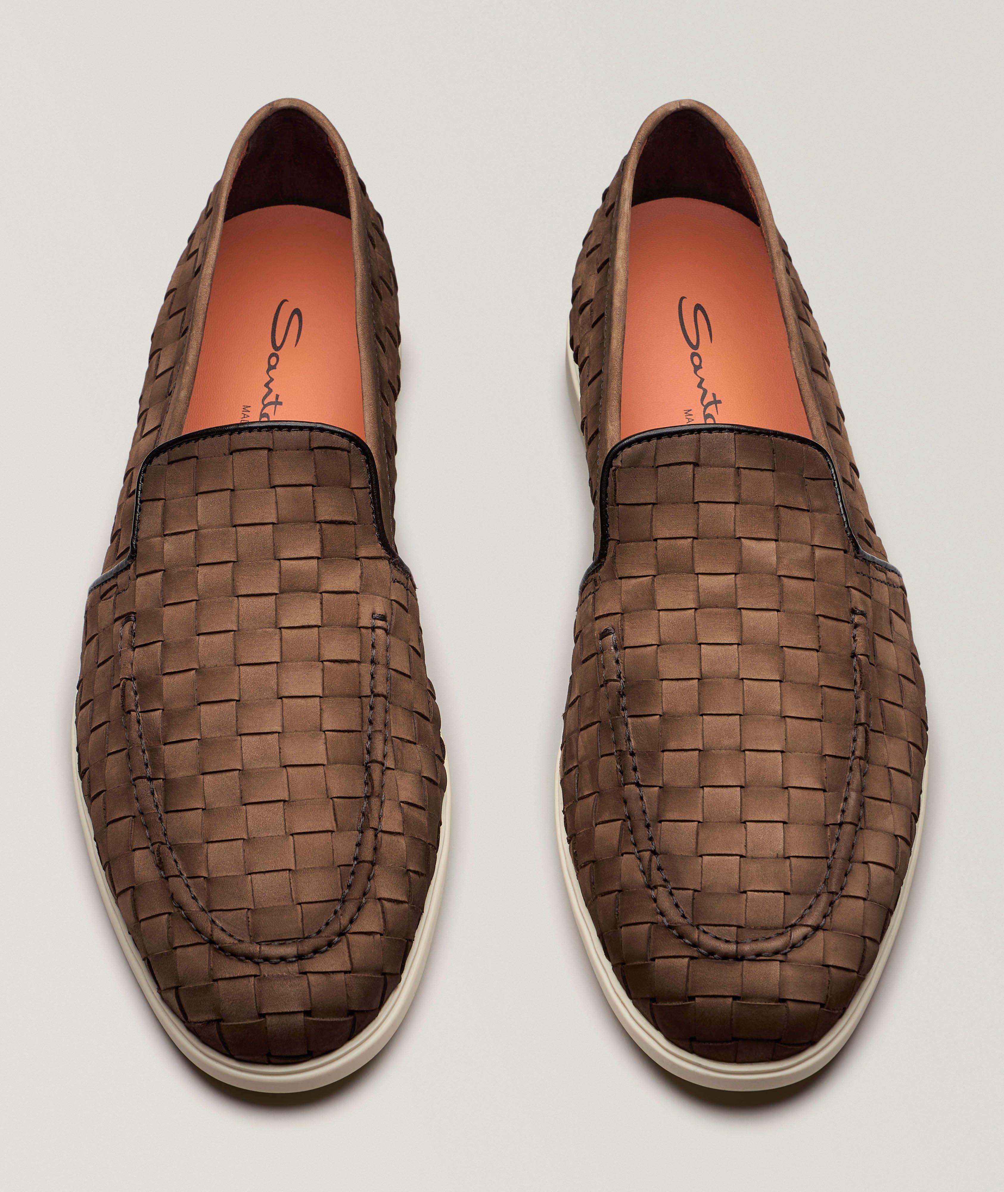 Malibu Woven Suede Unlined Loafers image 1
