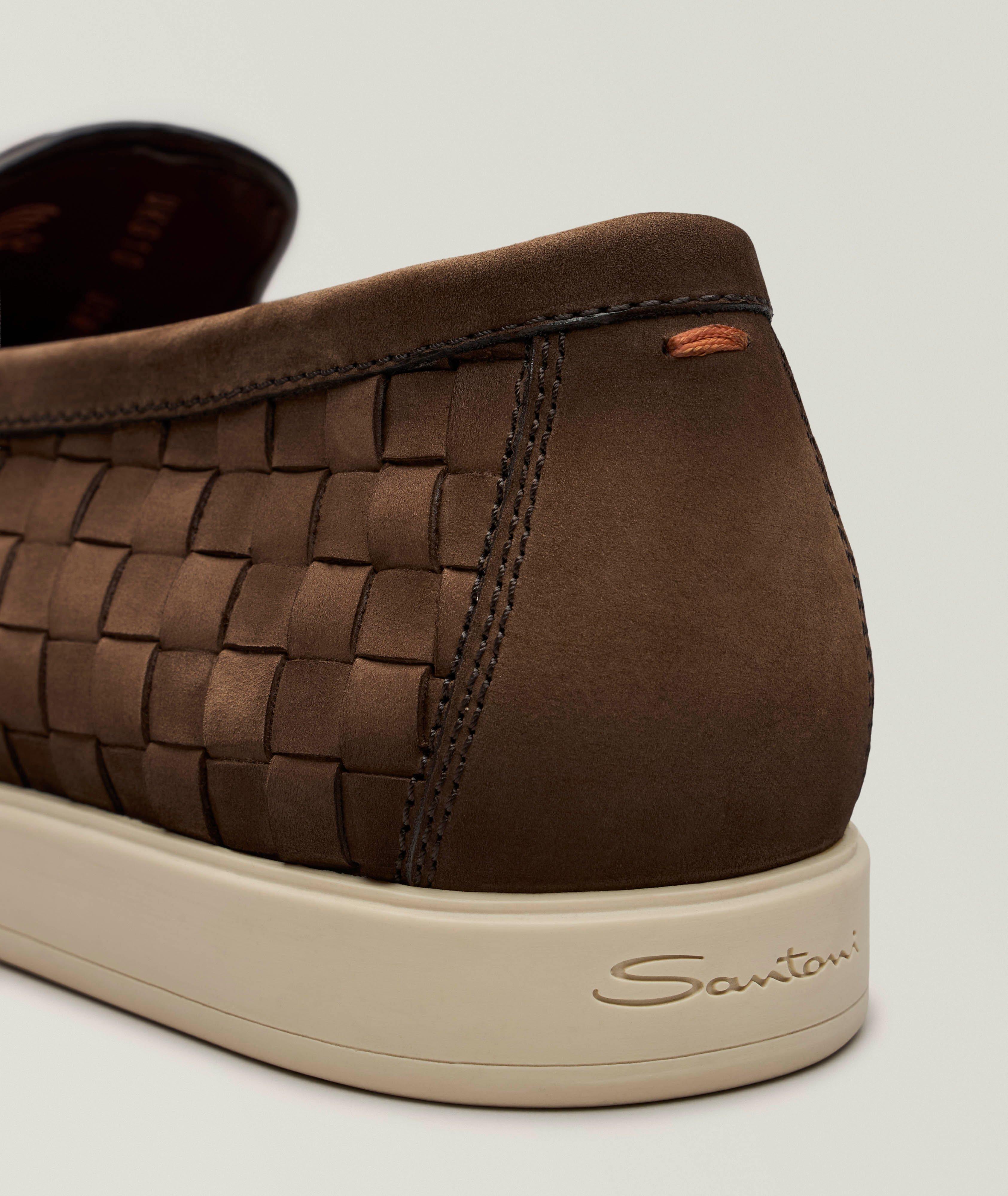 Malibu Woven Suede Unlined Loafers image 2