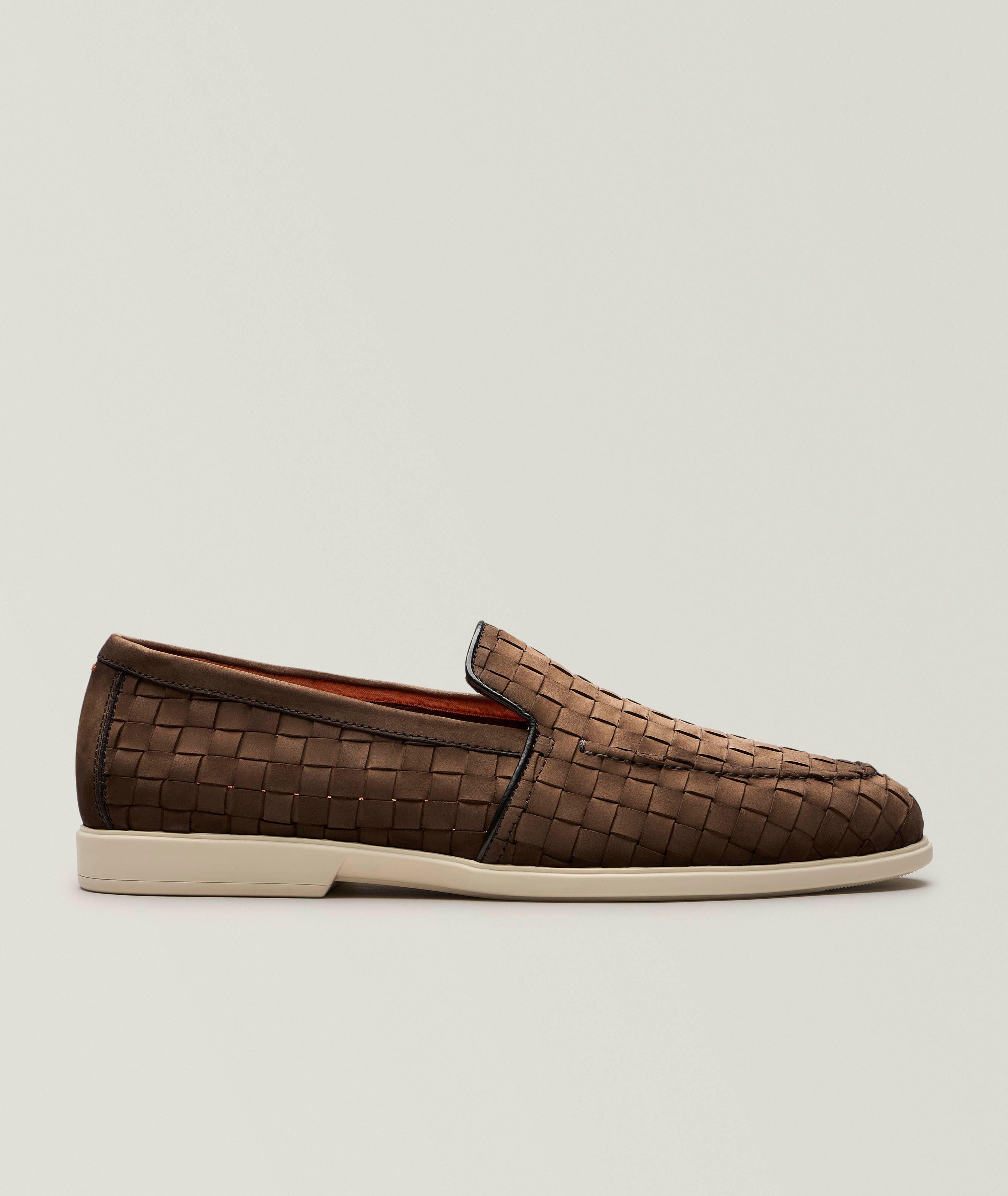 Malibu Woven Suede Unlined Loafers image 0