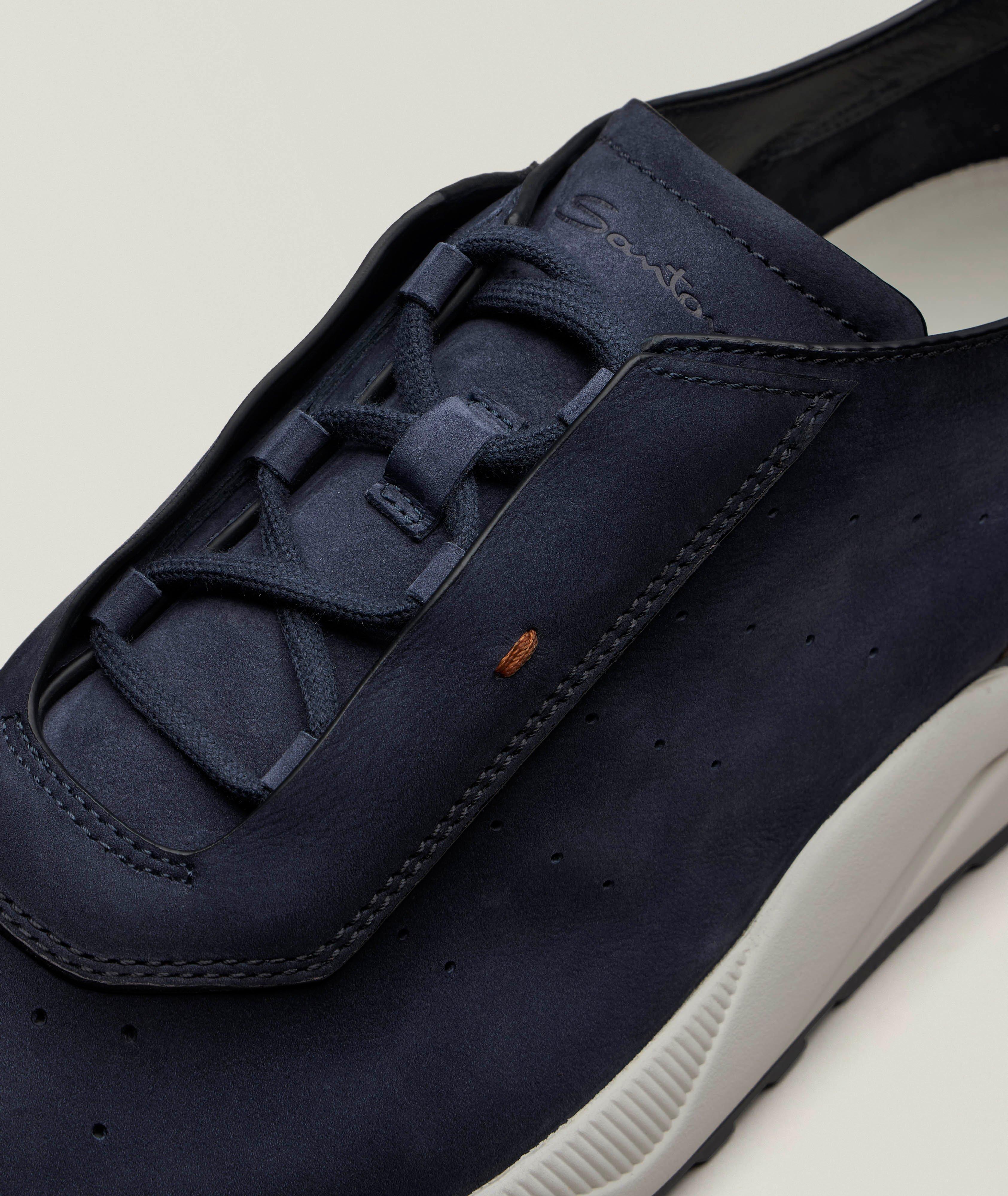Soft Burnished Suede Sneakers image 2