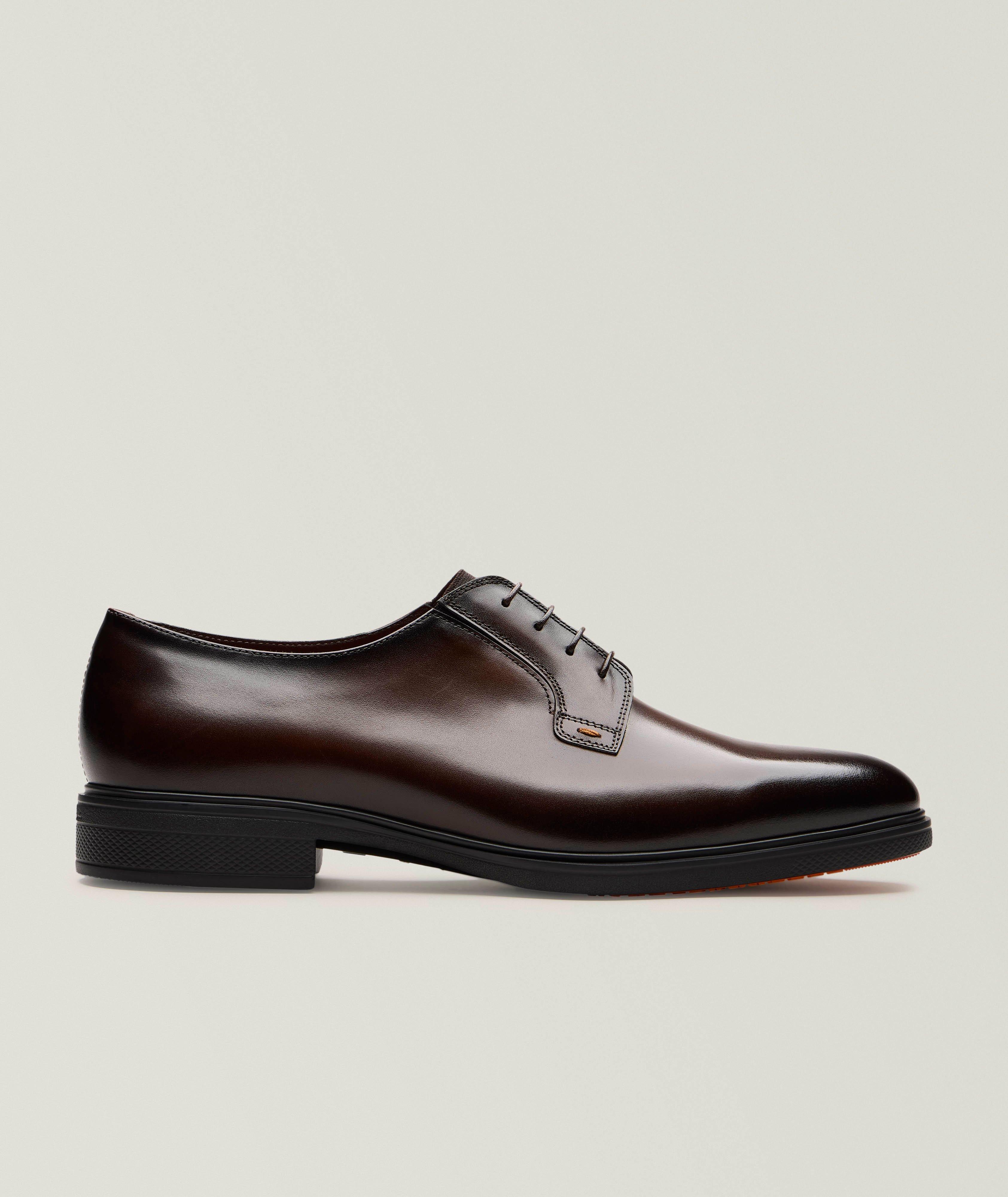 Santoni Easy Leather Derbies