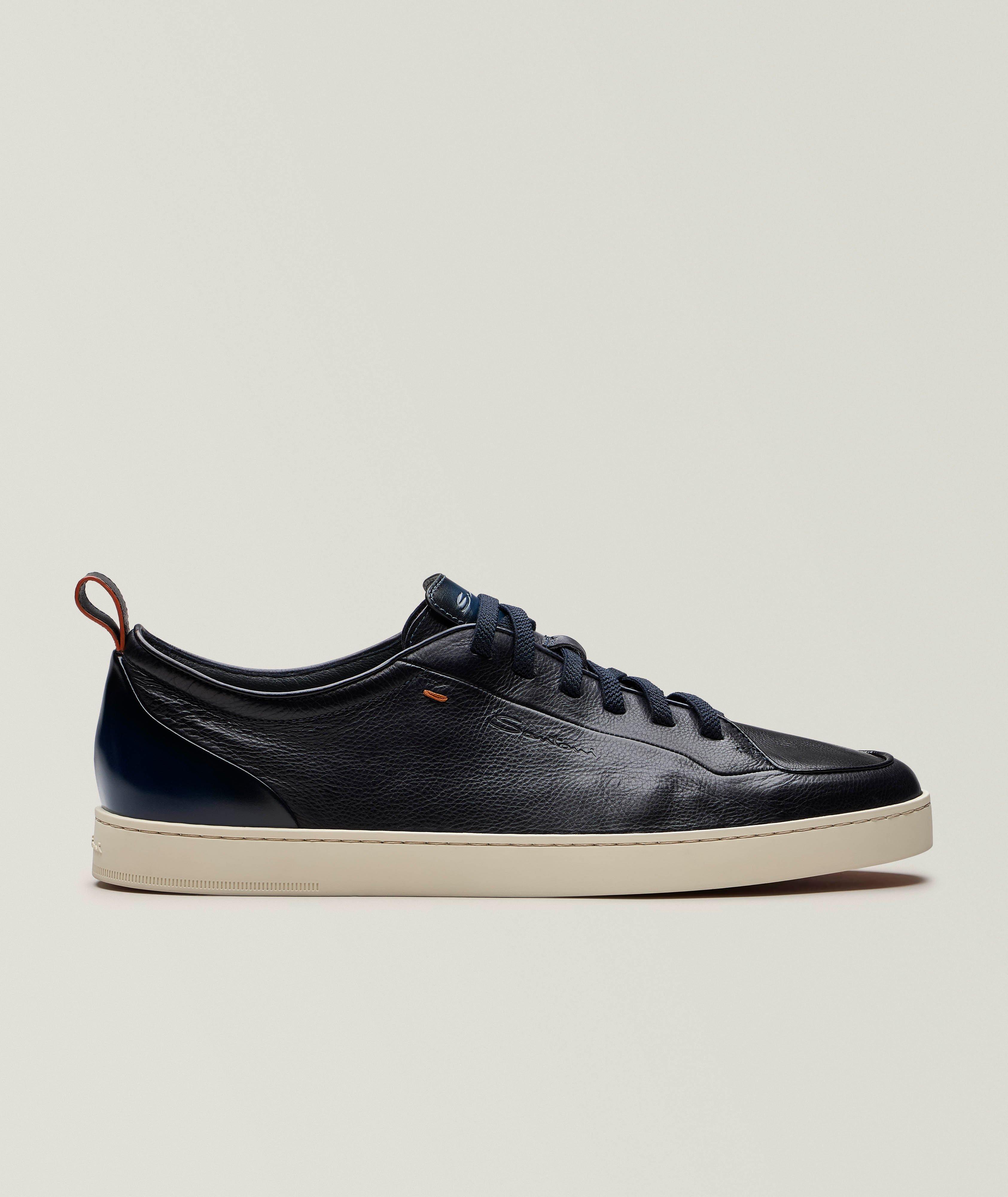 Santoni Chaussures sport en cuir souple Off-Duty