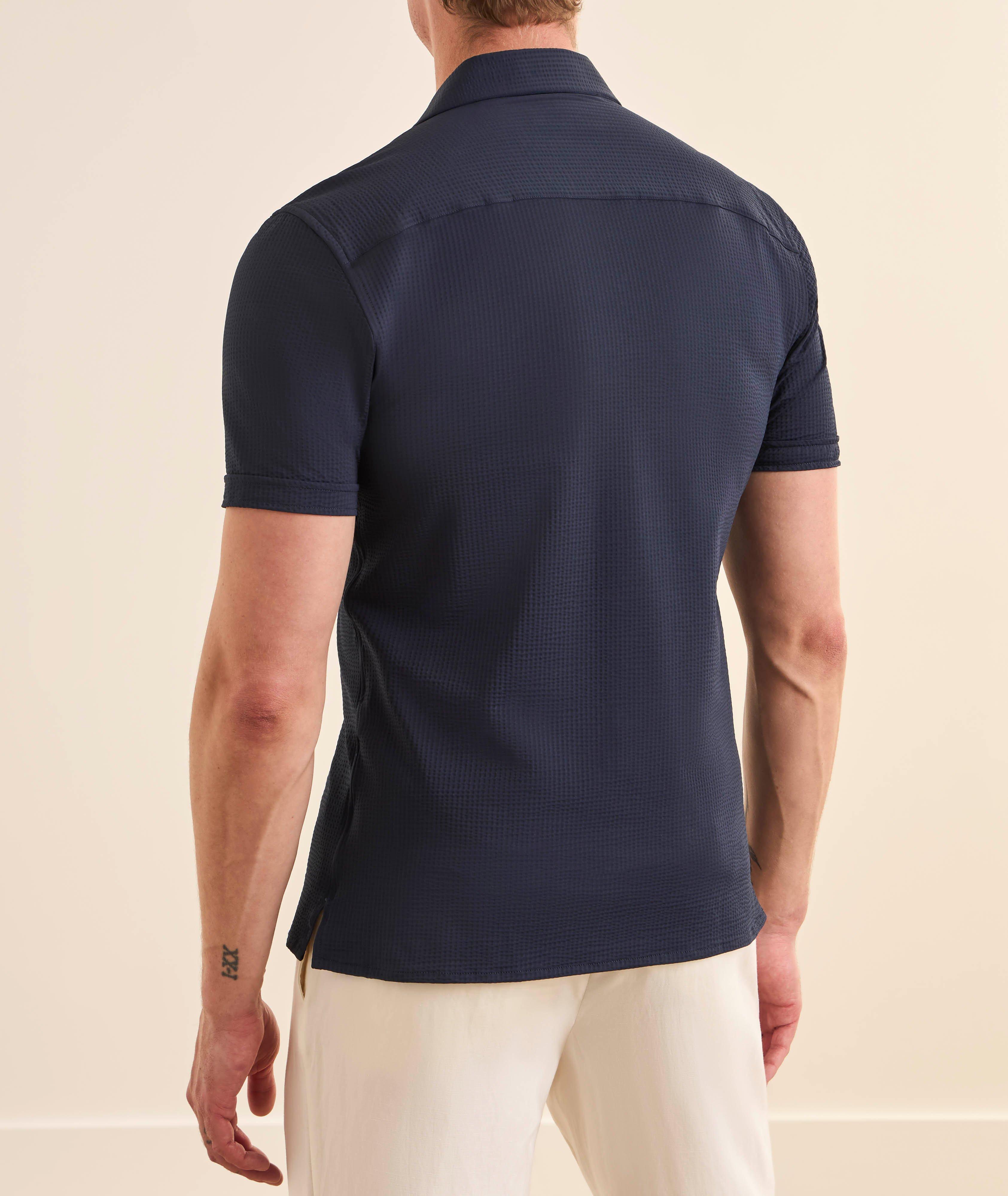 Seersucker Stretch Camp Shirt image 2