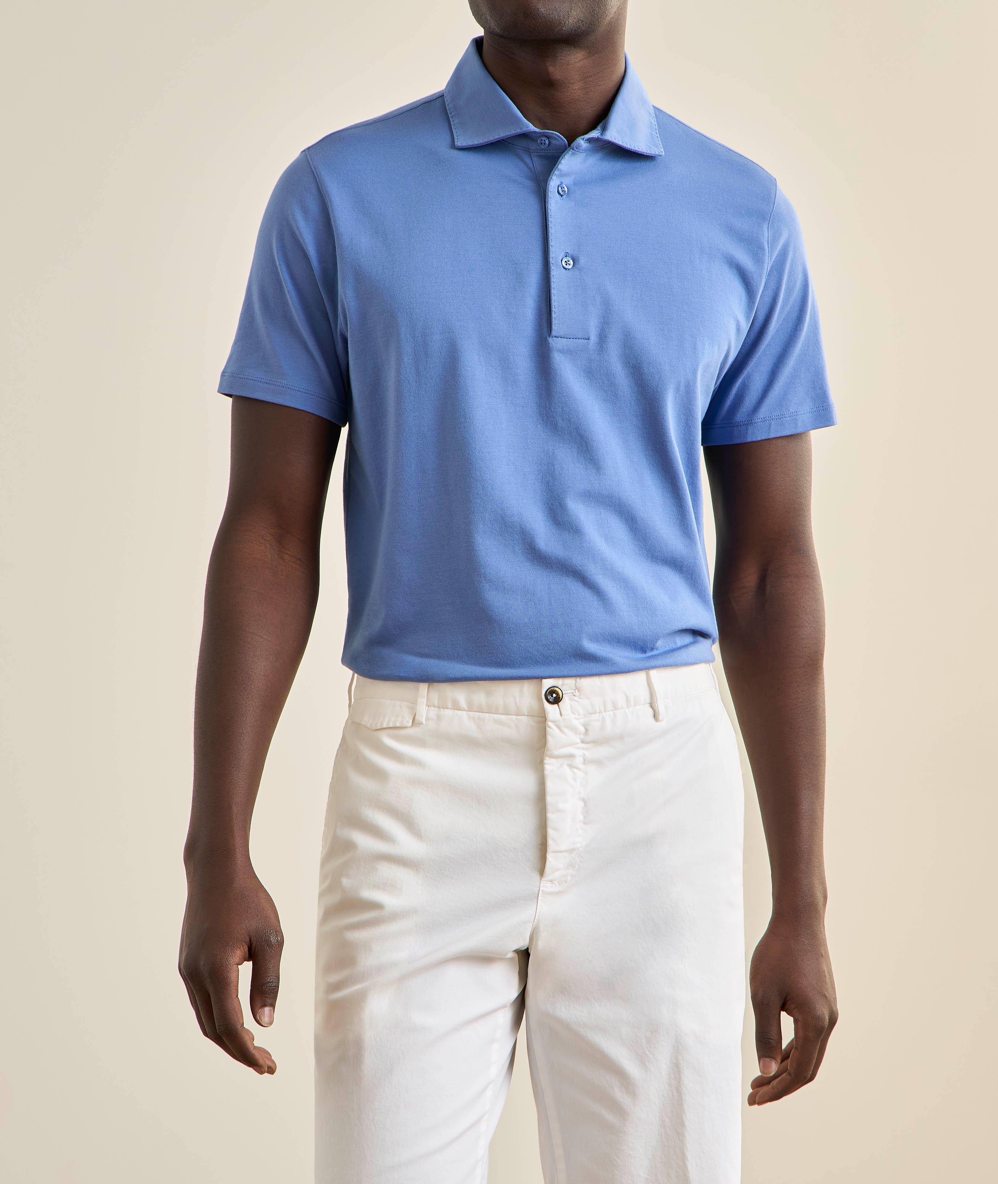 Stretch-Pima Cotton Polo  image 1