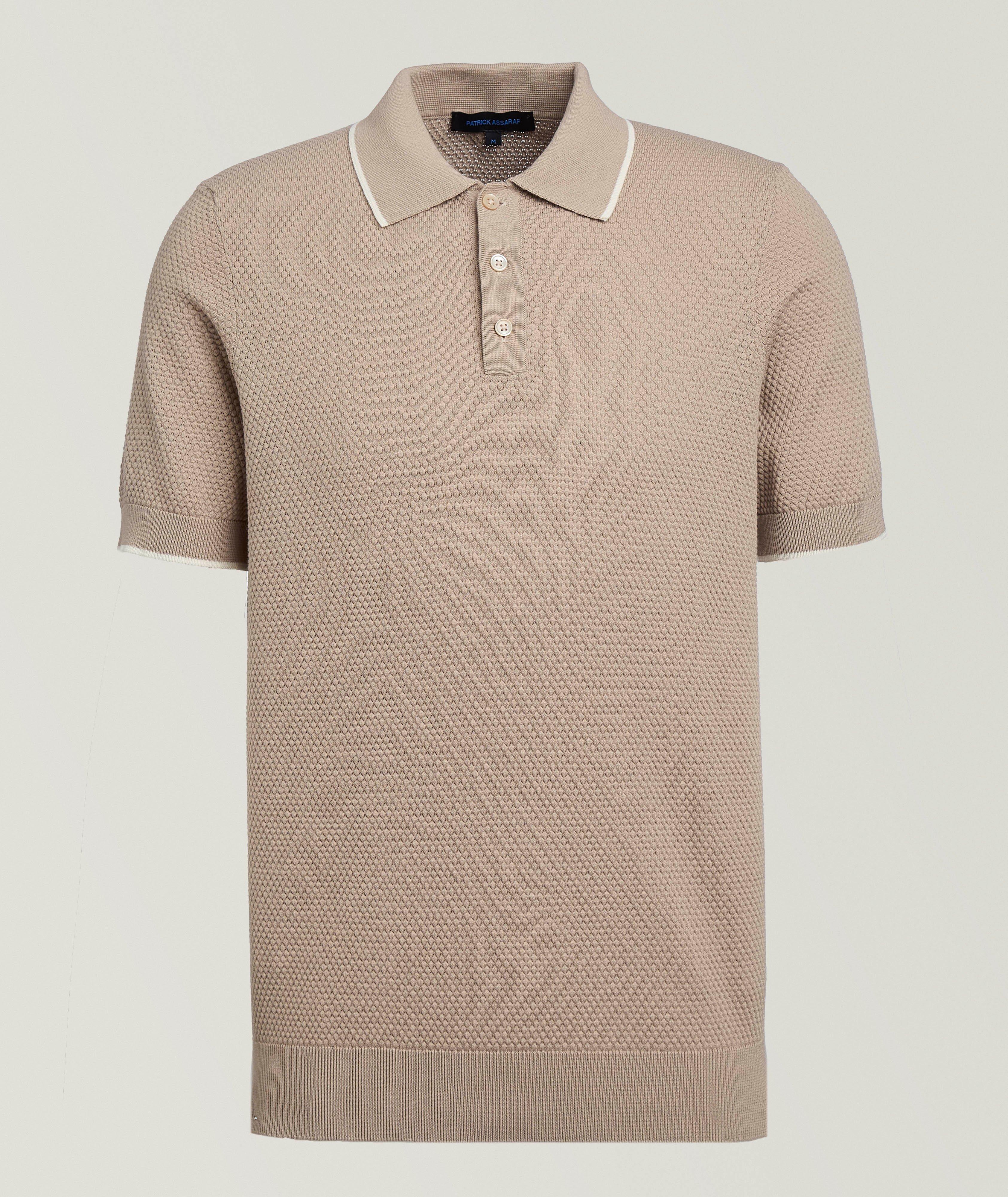 JOOP! Vanceo Mercerized Cotton Knit Polo | Polos | Harry Rosen
