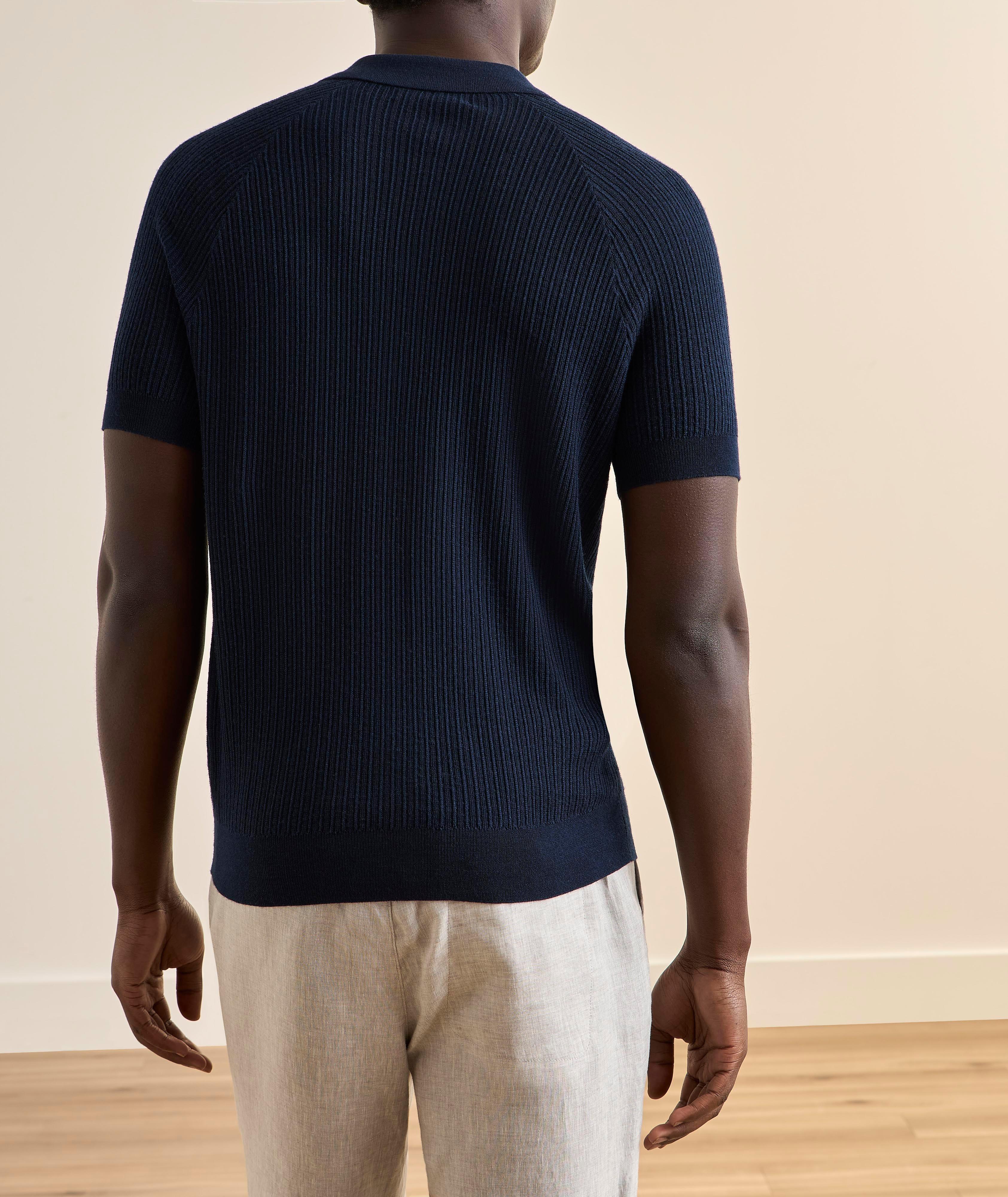 Extrafine Merino Wool Knit Shirt image 2