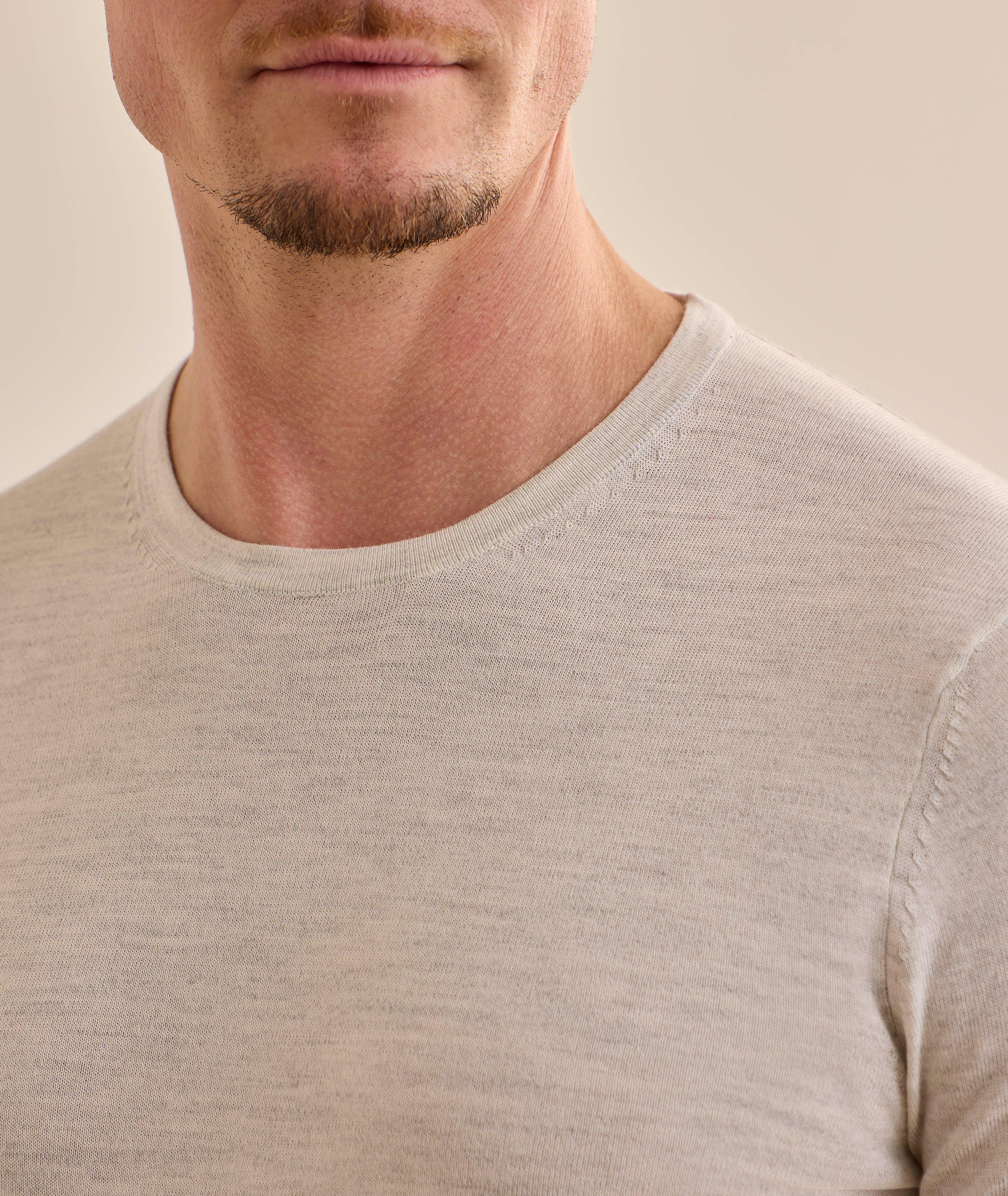 Cotton, Cupro & Merino Wool Sweater image 3