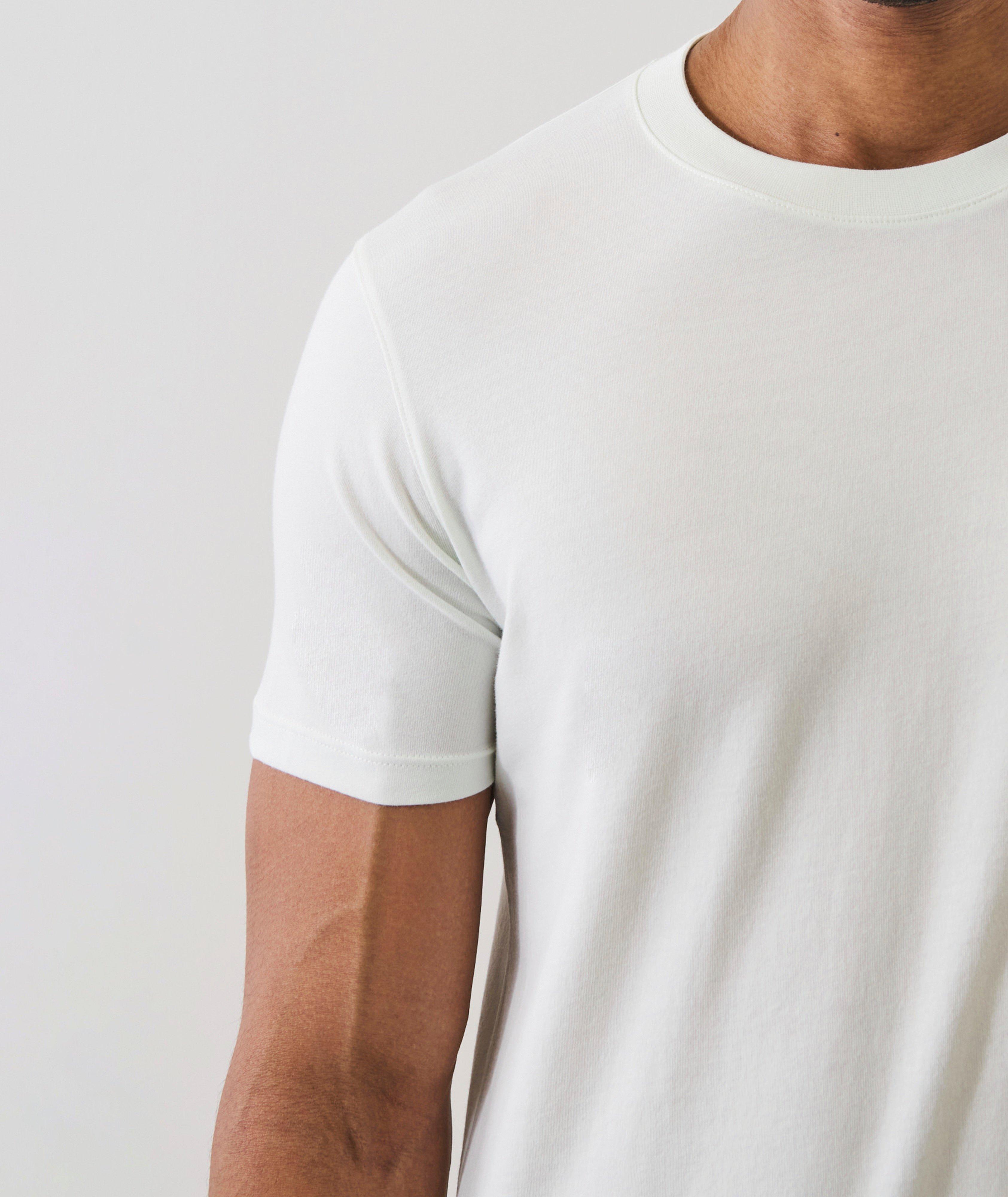 Organic Pima Cotton High Neck T-Shirt image 2