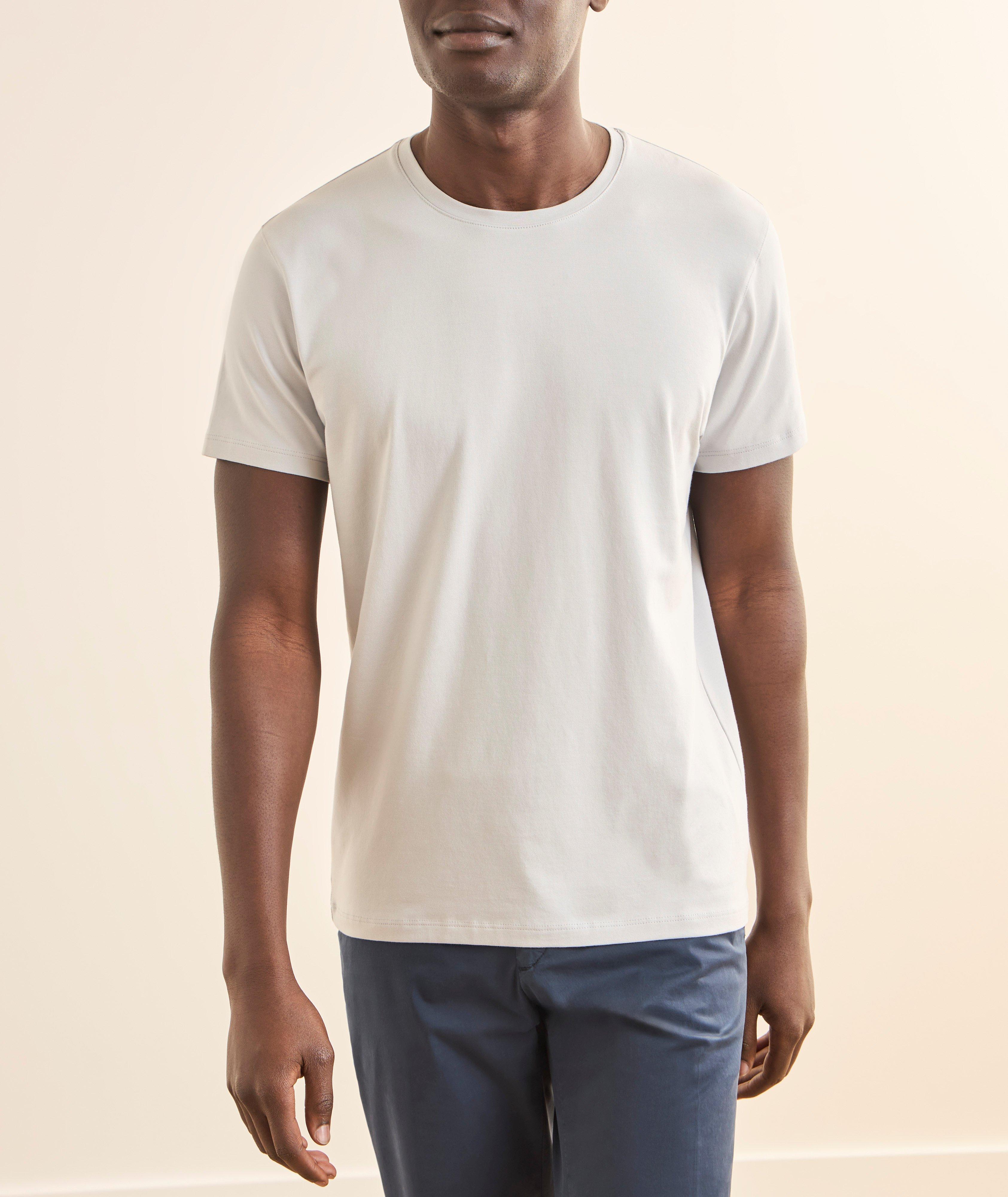 T-shirt coton Pima extensible image 1