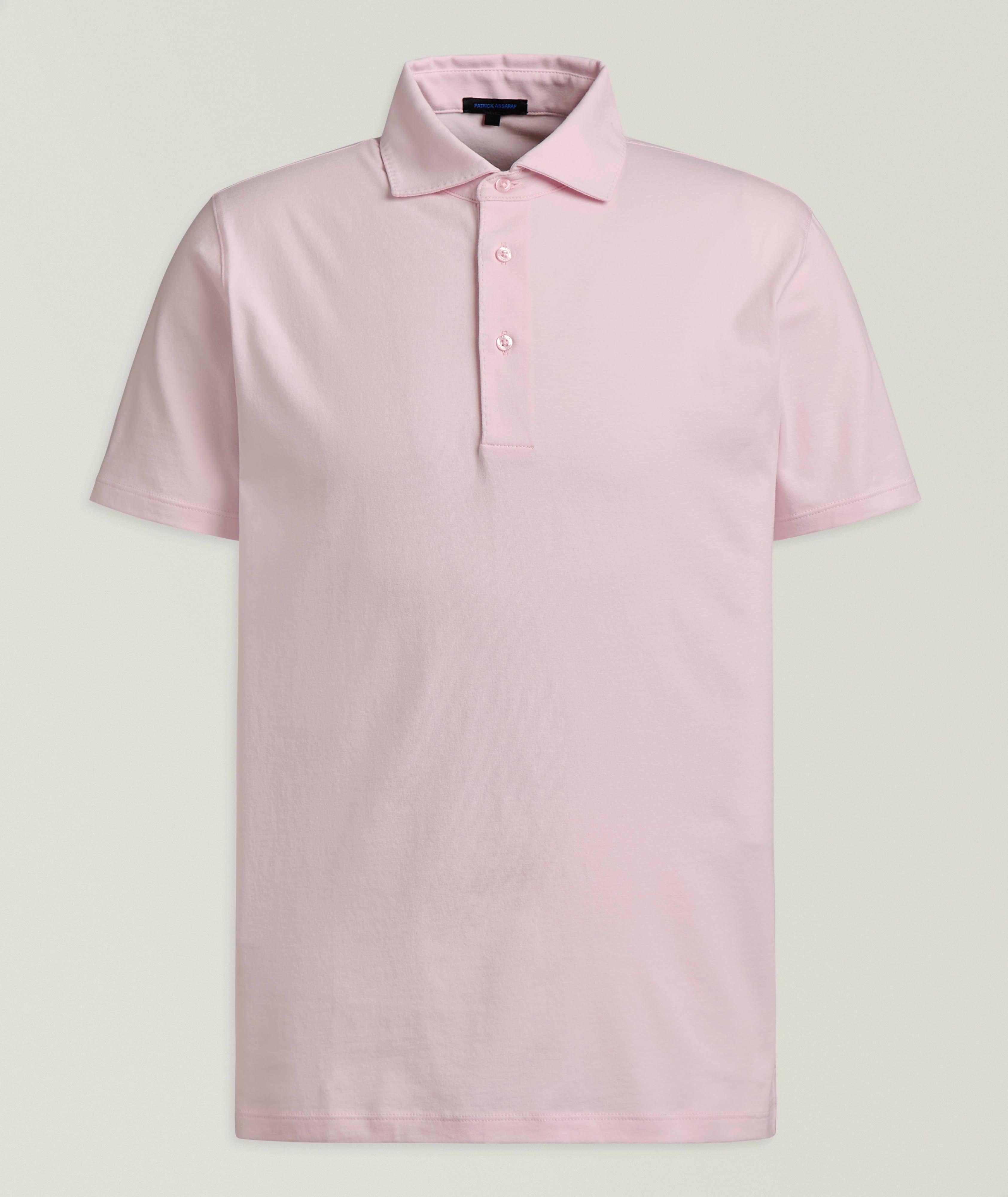 Patrick Assaraf Stretch-Pima Cotton Polo 