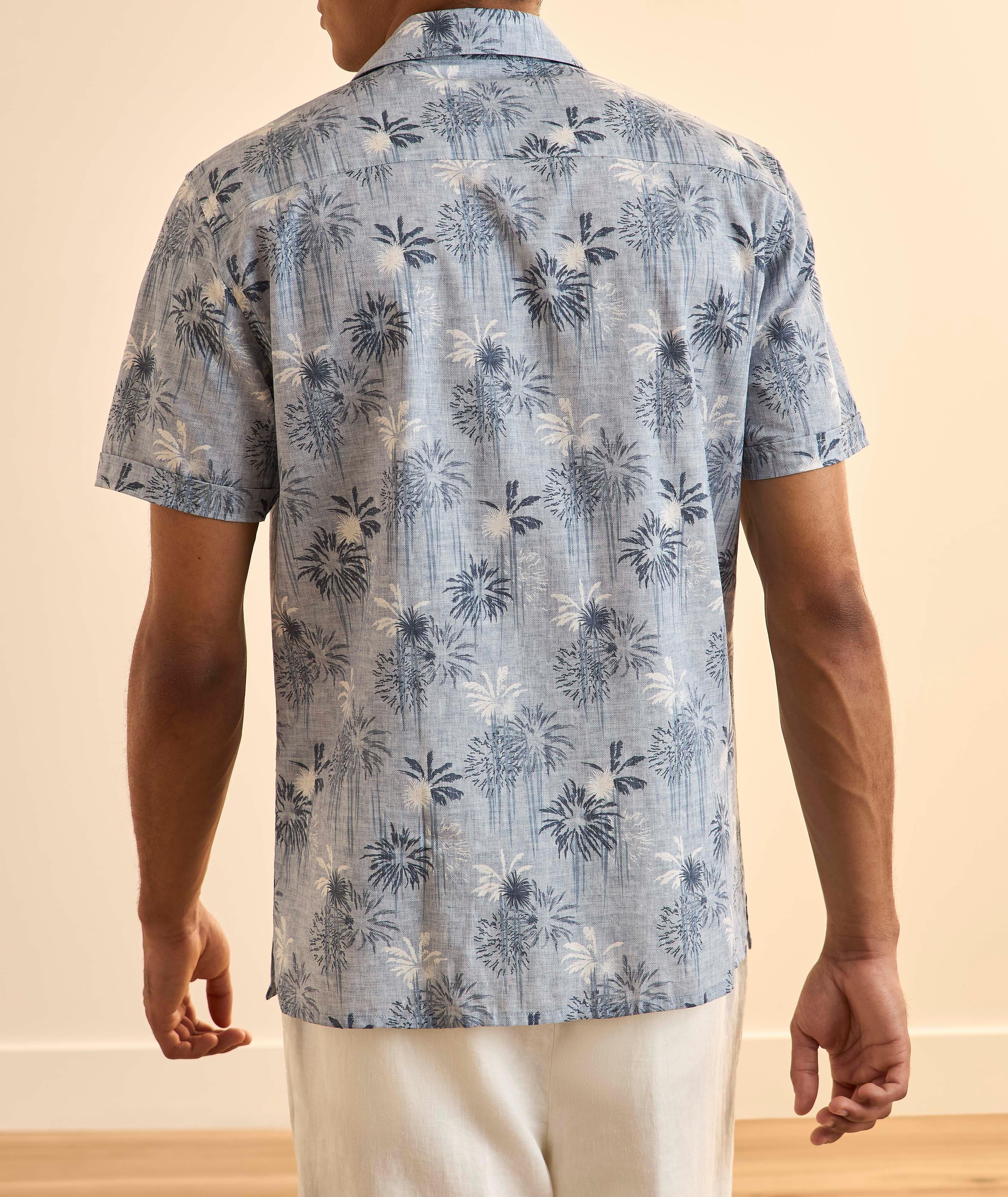 Chemise camp coton palmiers image 2