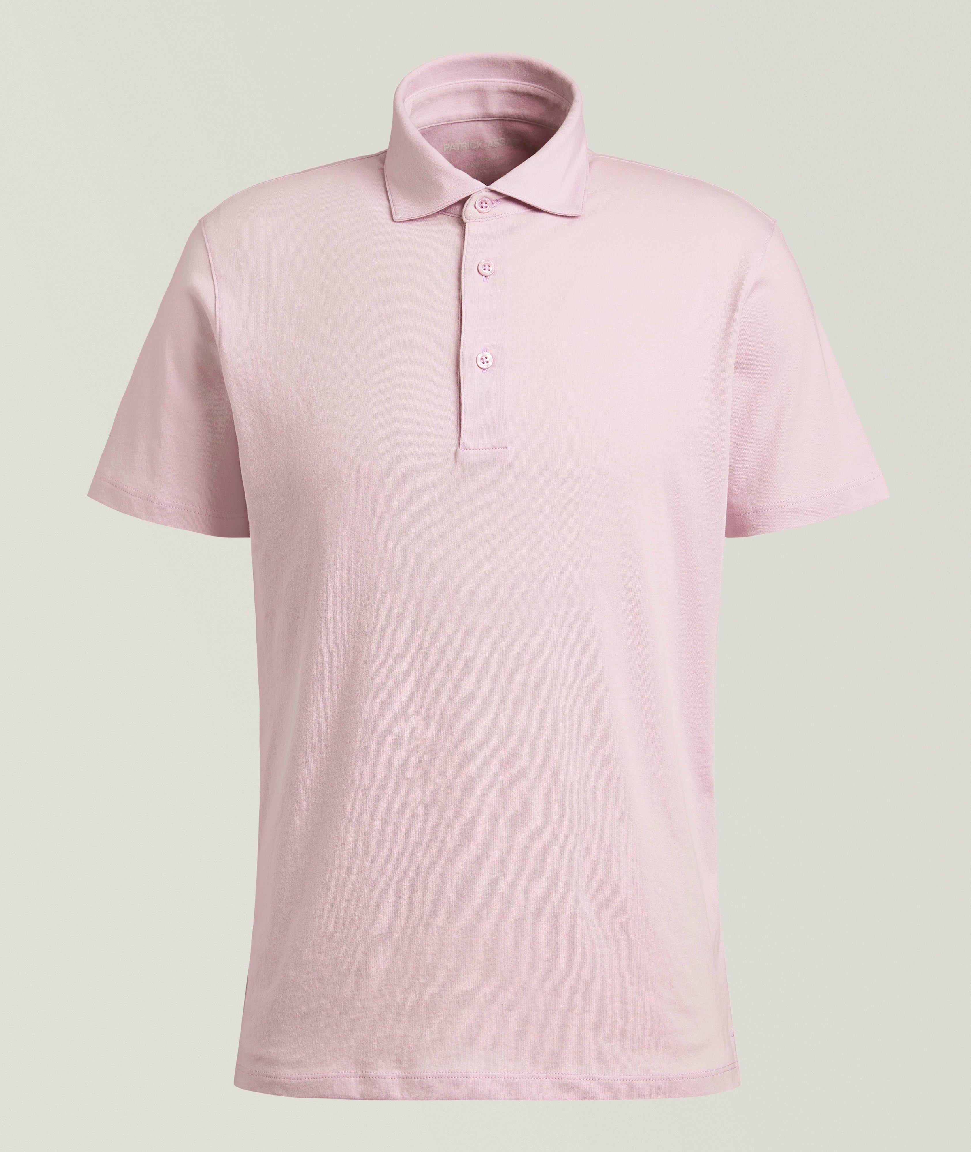 Patrick Assaraf Mercerized Pima Cotton Polo 