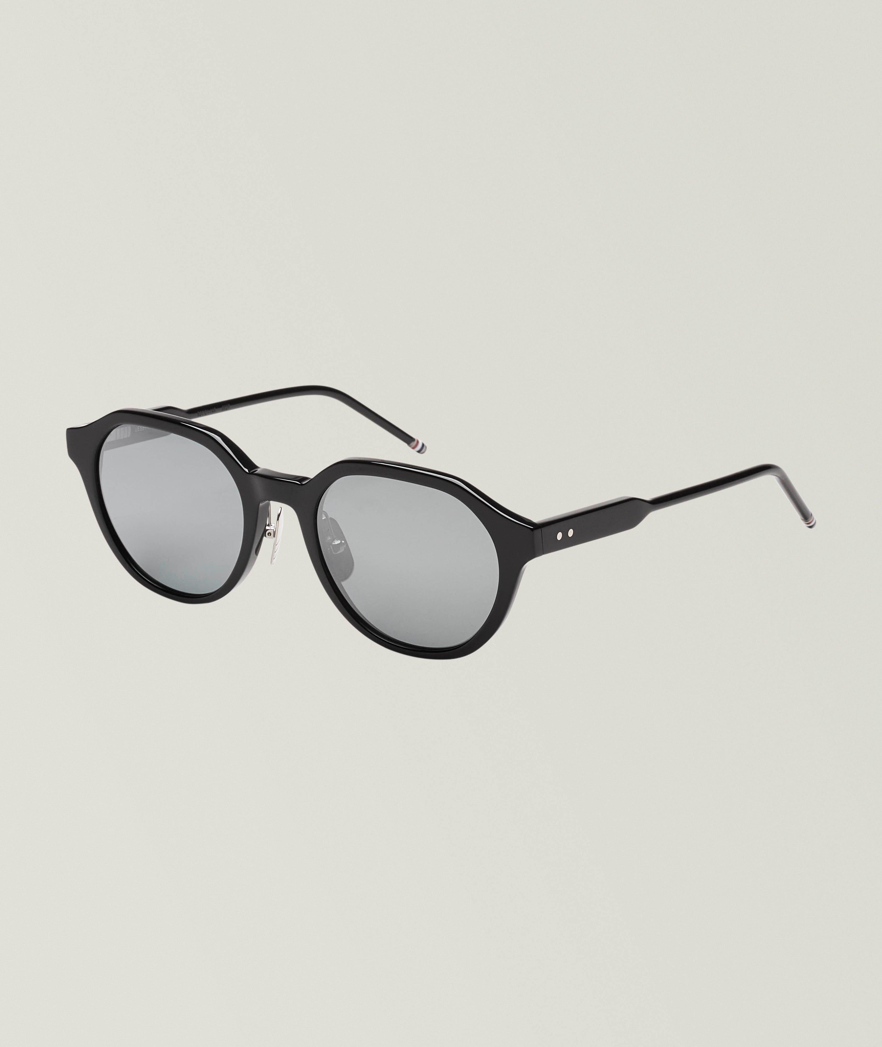 Thom Browne Lunettes de soleil rondes en acétate