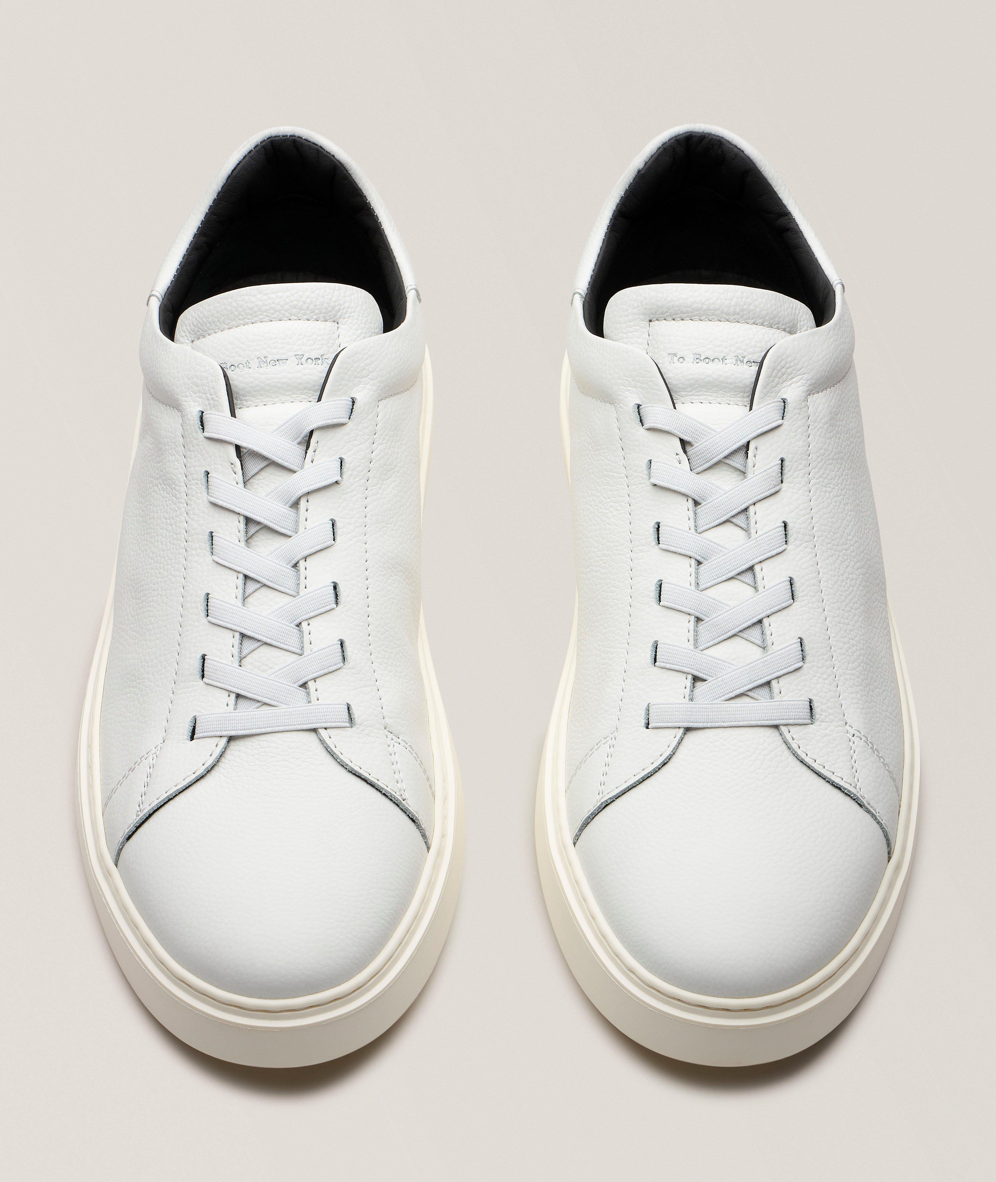 Chaussures sport en cuir grainé James image 1