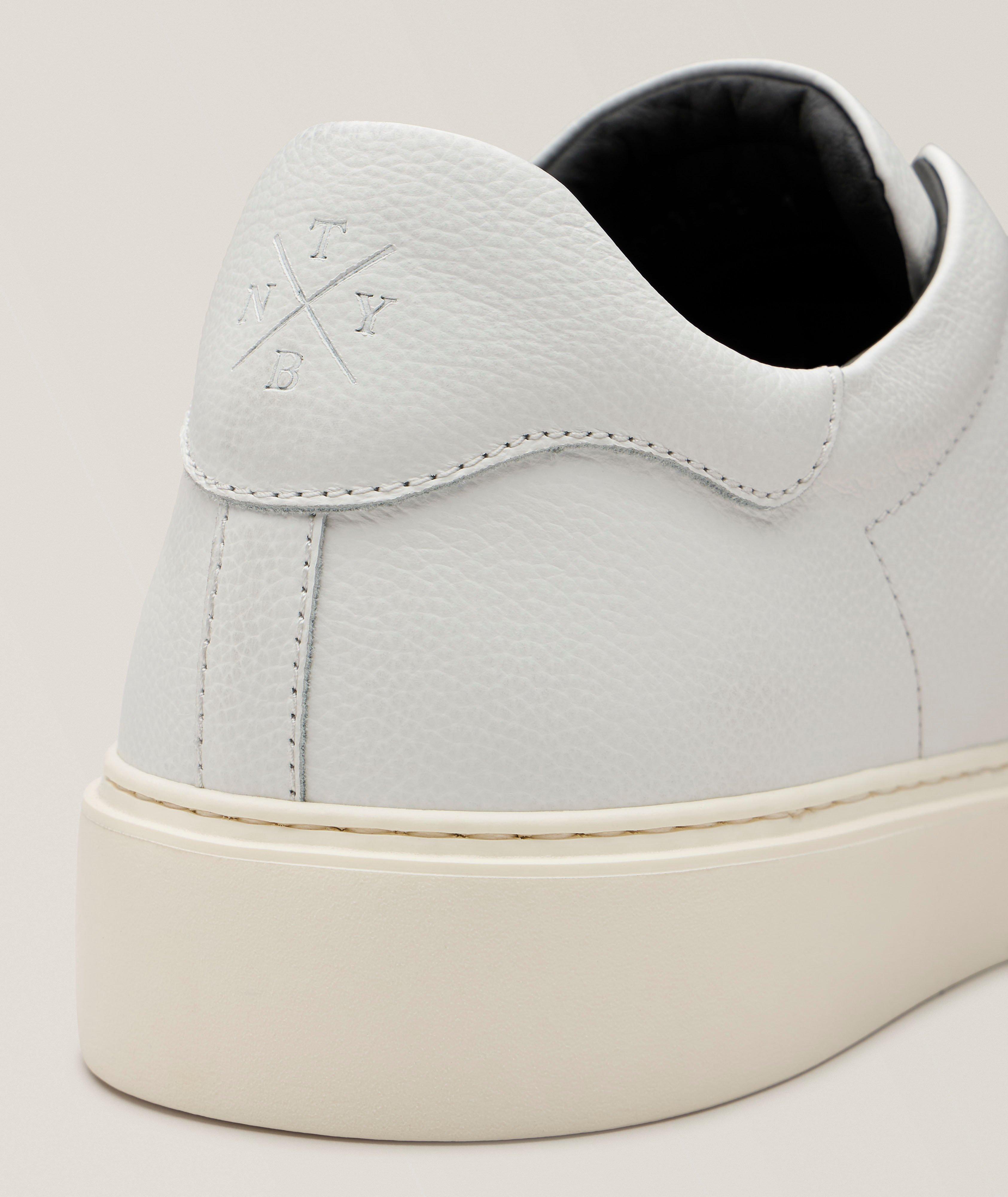 Chaussures sport en cuir grainé James image 2