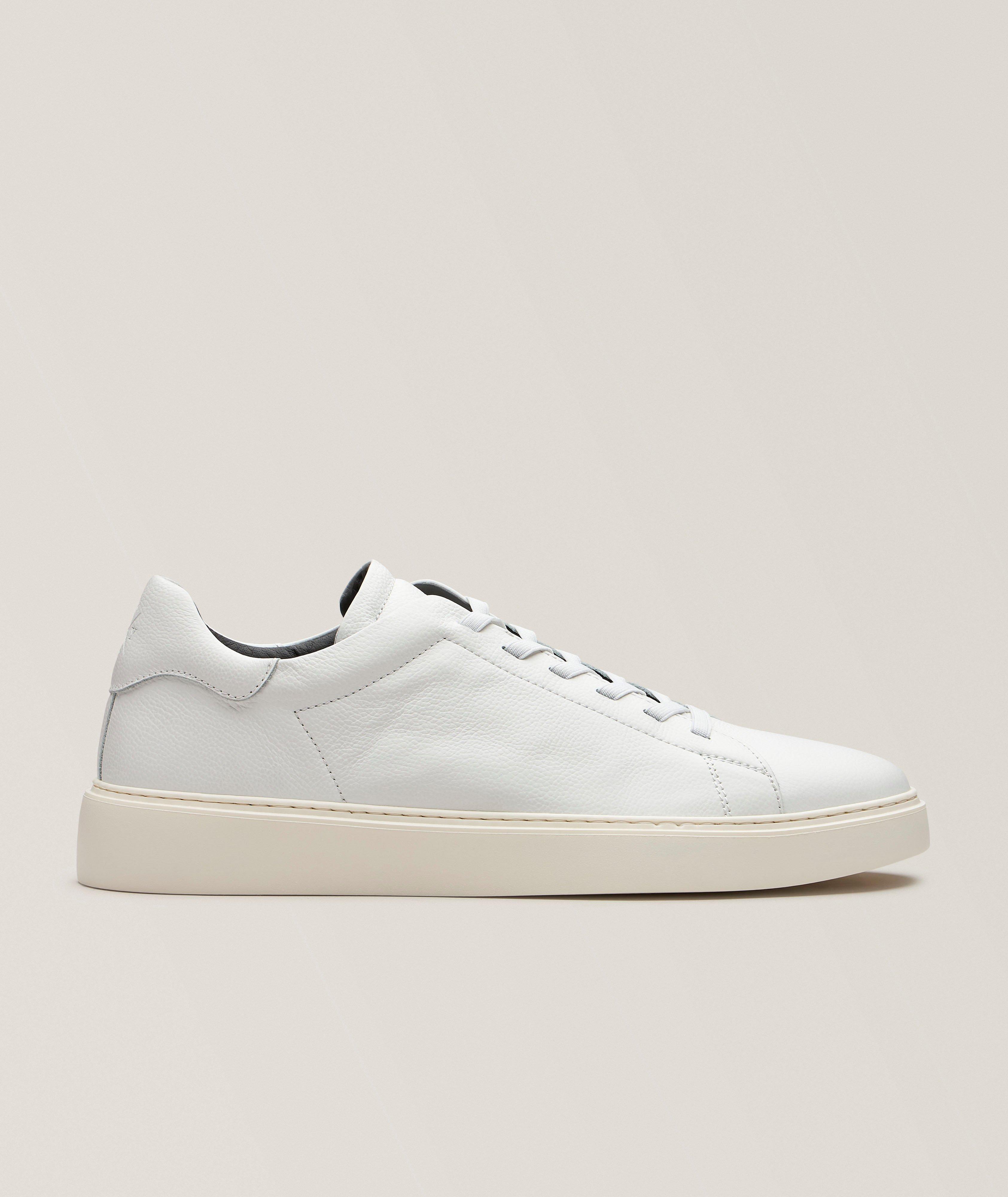 Chaussures sport en cuir grainé James image 0