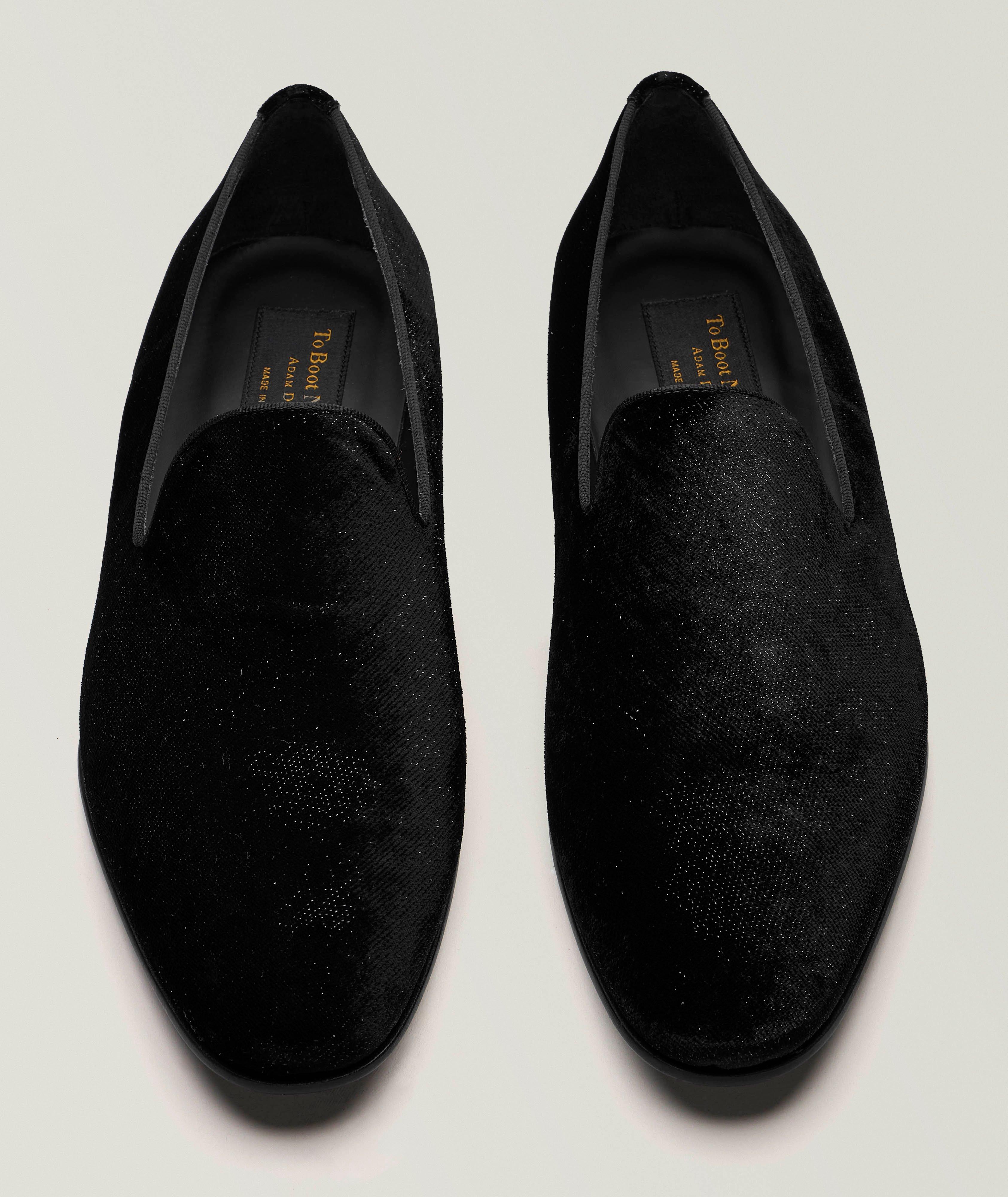 Wesley Speckled Velvet Loafers image 1