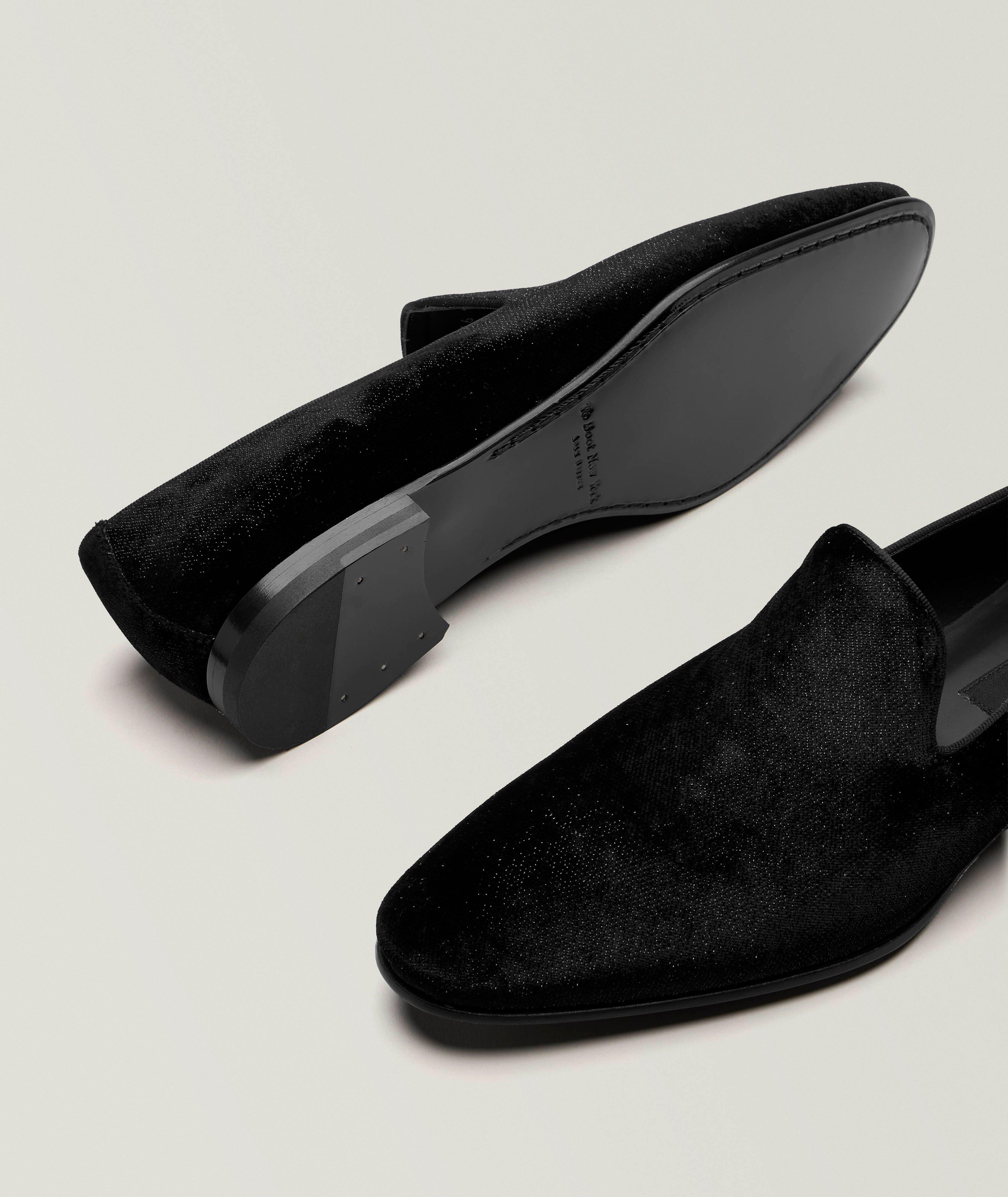 Wesley Speckled Velvet Loafers image 3