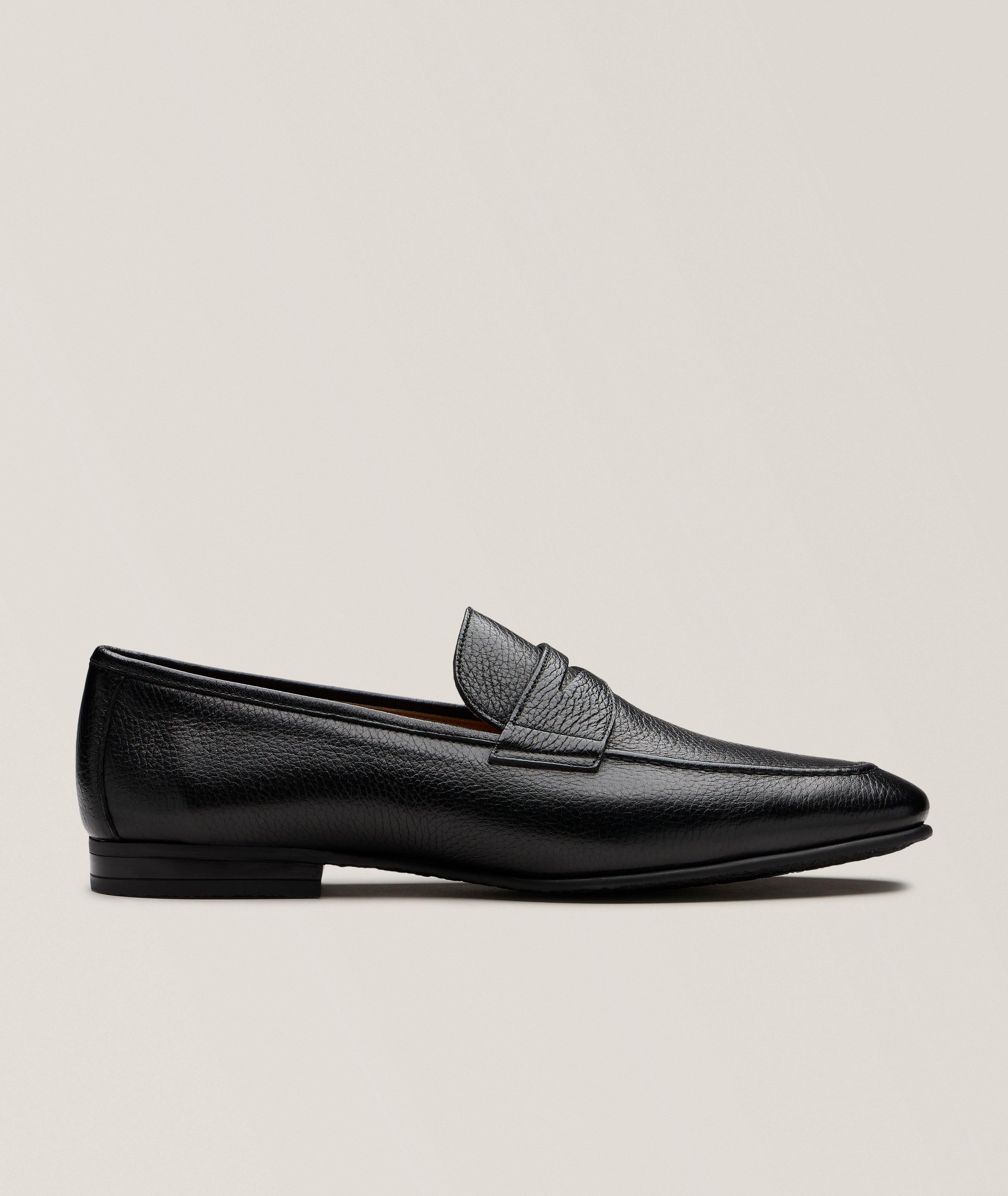 To Boot New York Merritt Deerskin Leather Penny Loafers