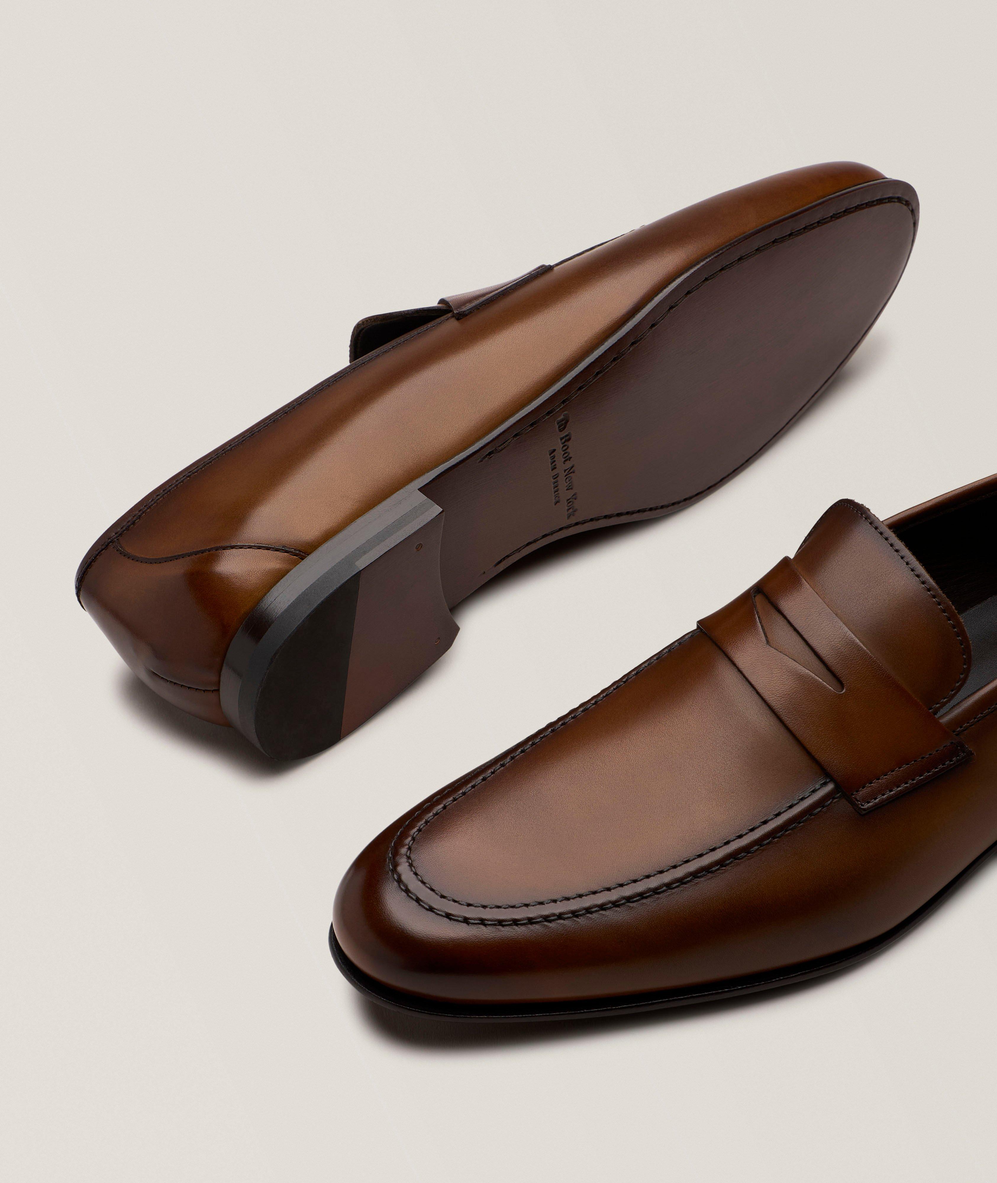 Aldrin Leather Penny Loafers image 3
