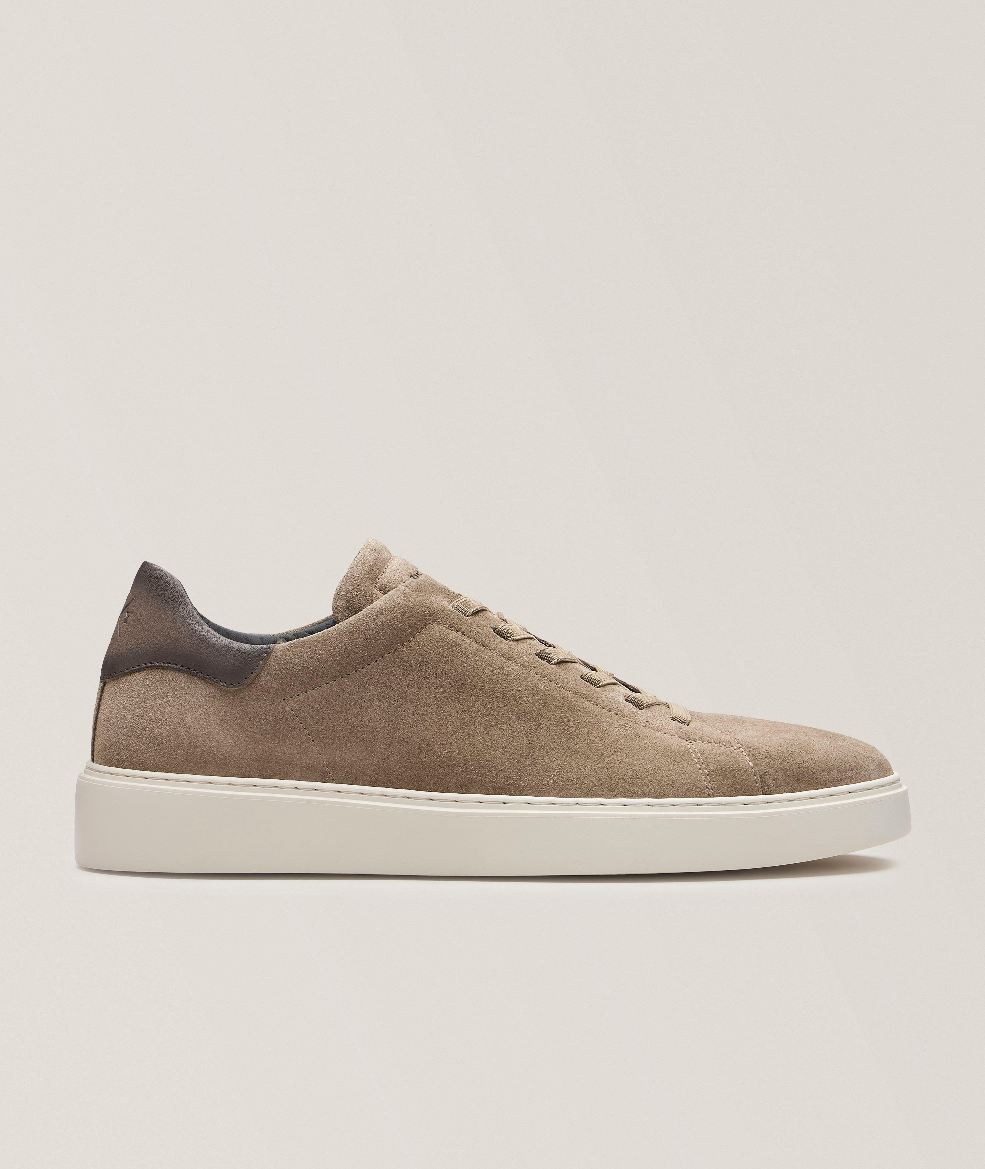 Chaussures sport en suède James image 0
