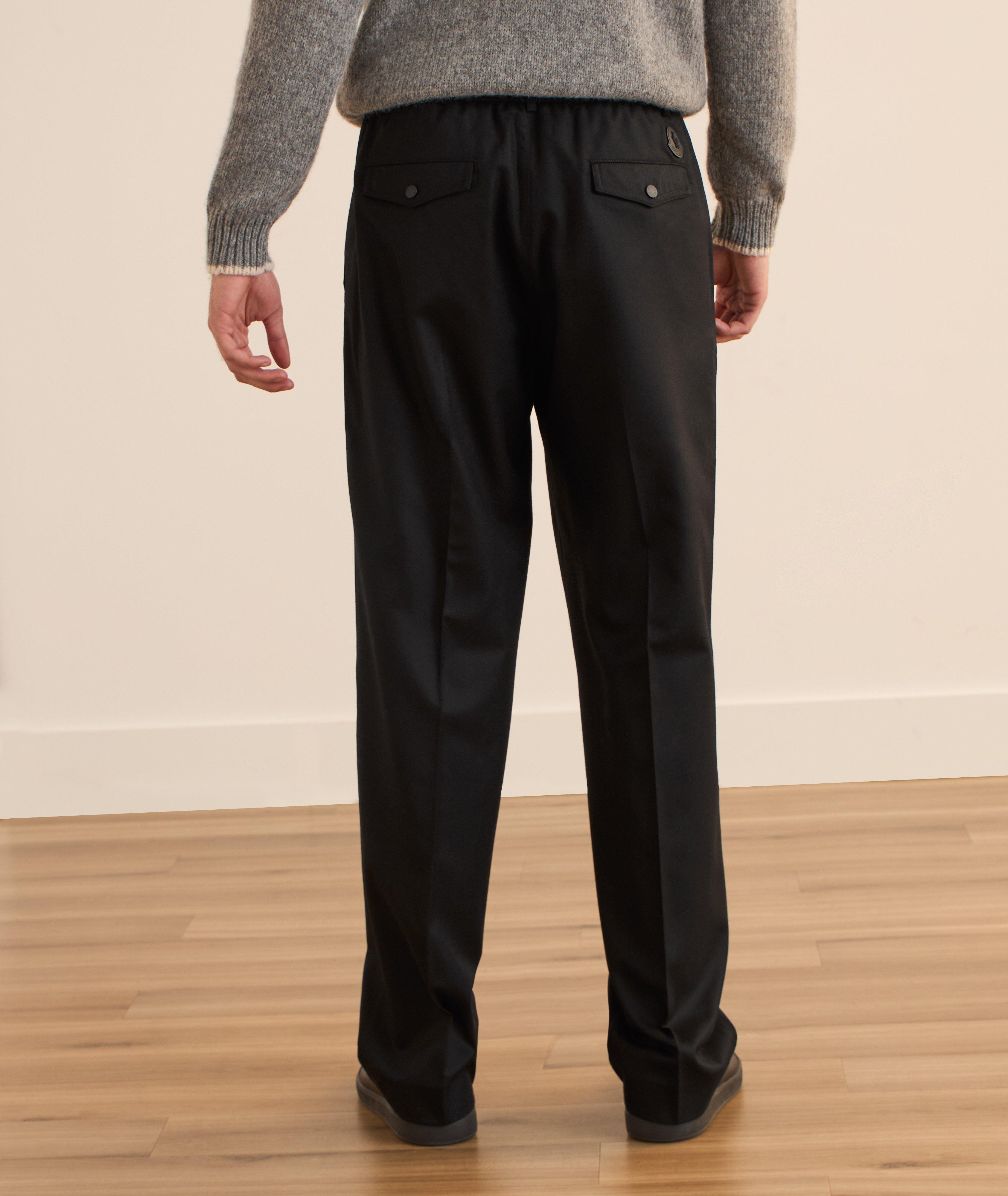 Pantalon tailleur en flanelle de laine image 2
