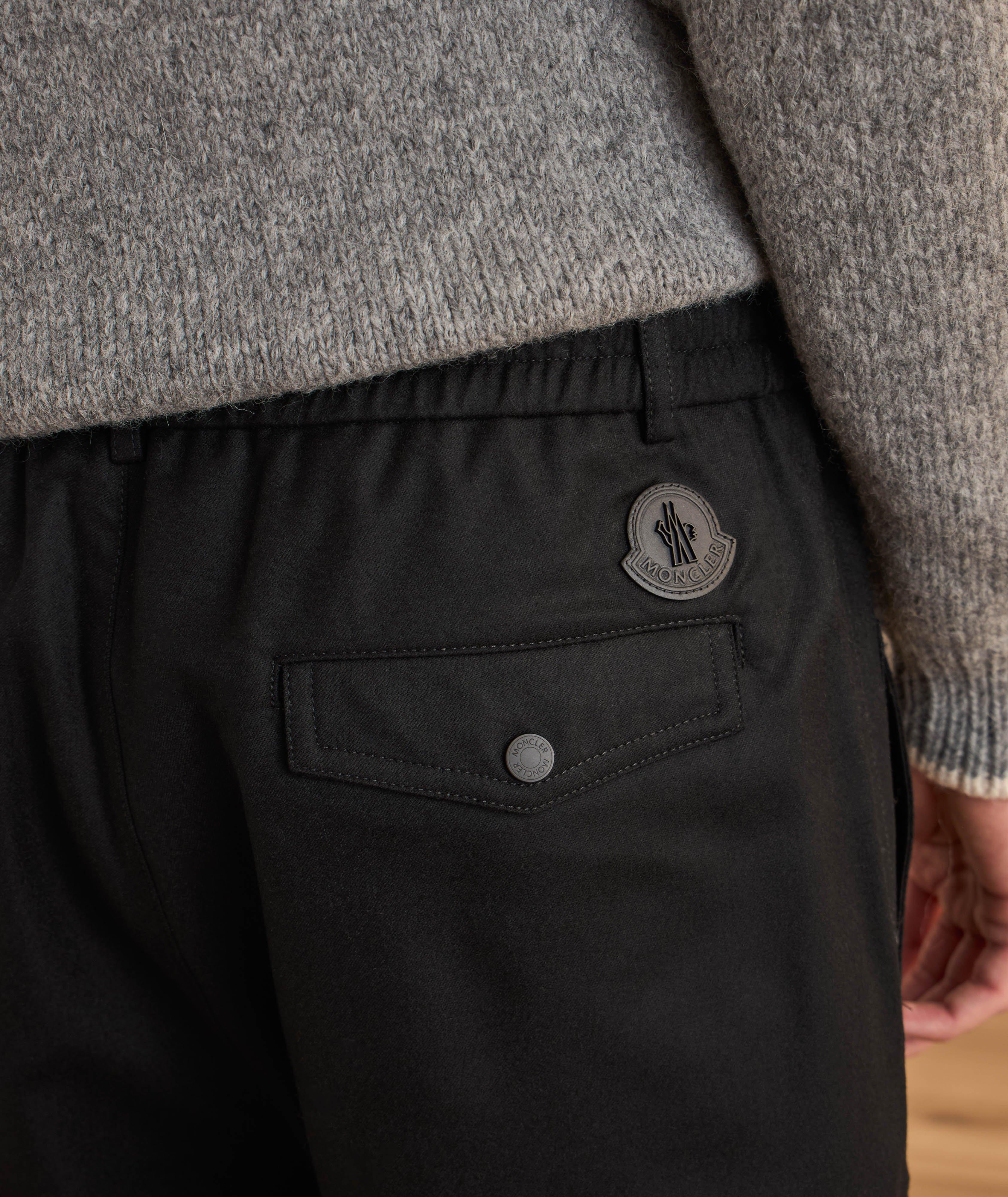 Pantalon tailleur en flanelle de laine image 3