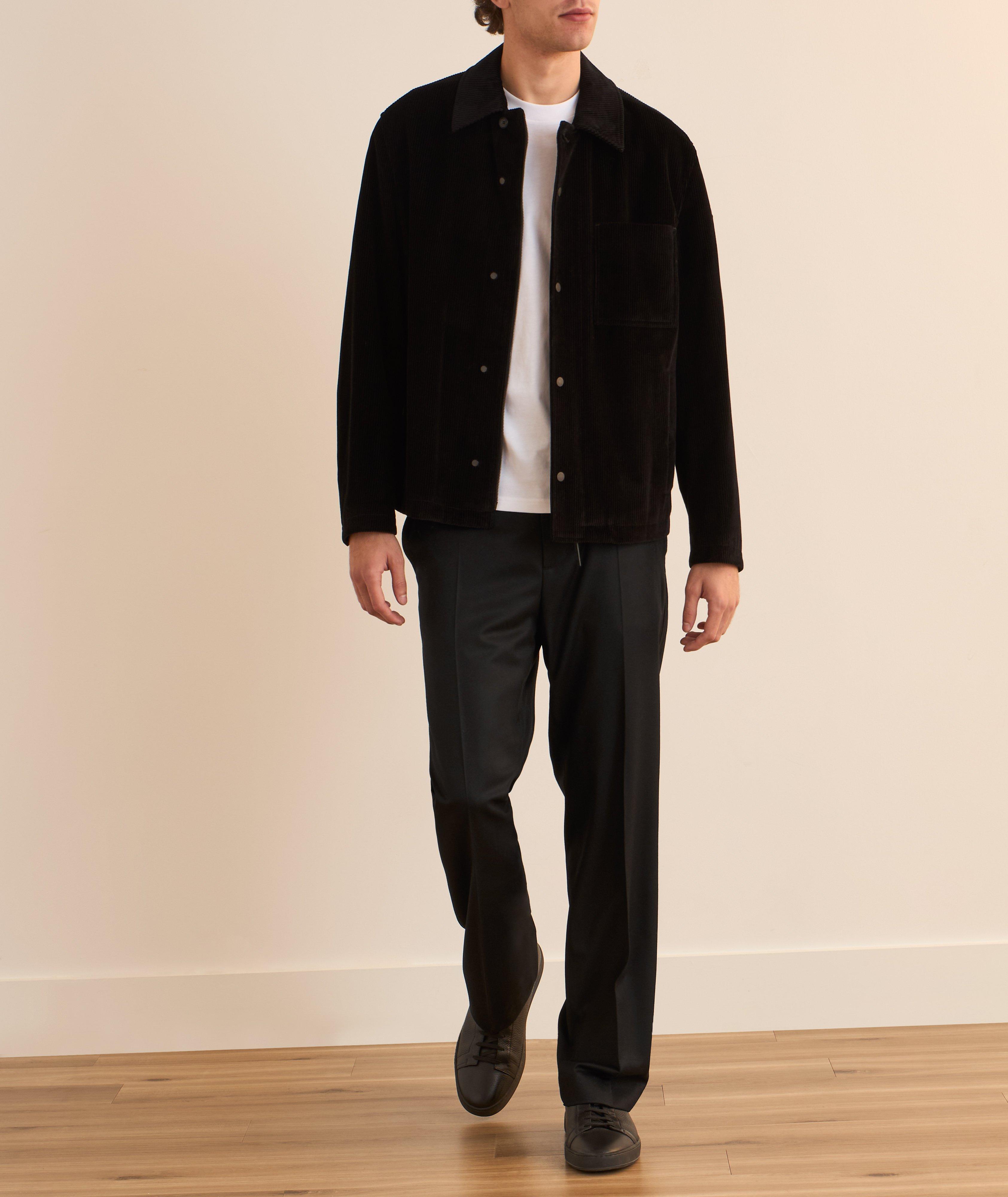 Pantalon tailleur en flanelle de laine image 4