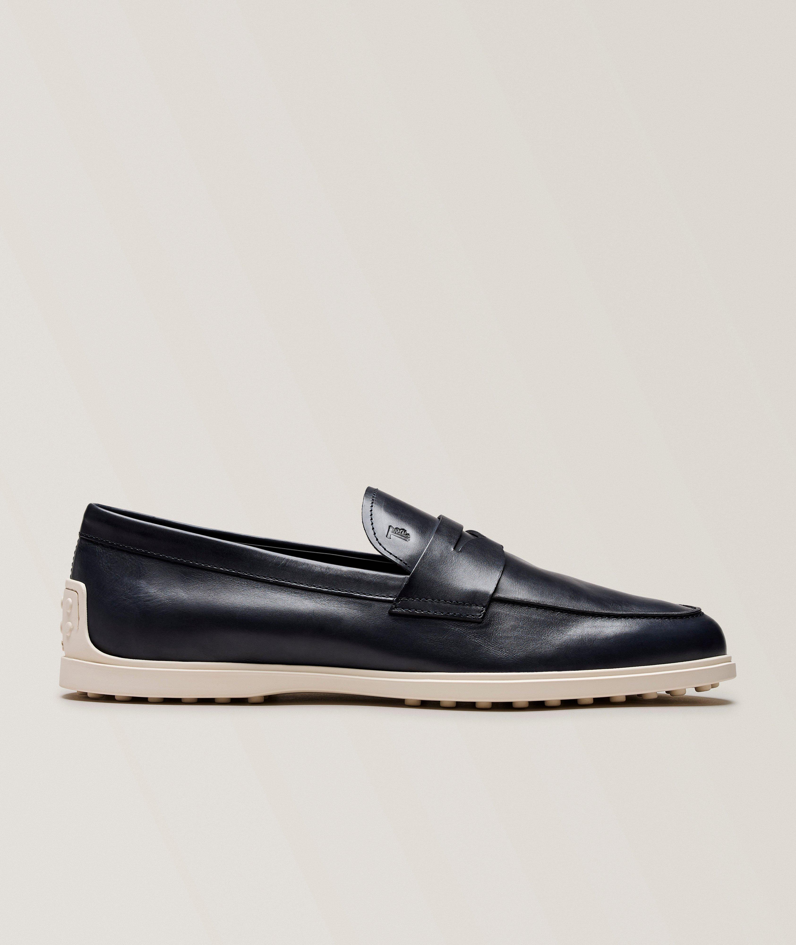 Classic Leather Penny Loafers image 0
