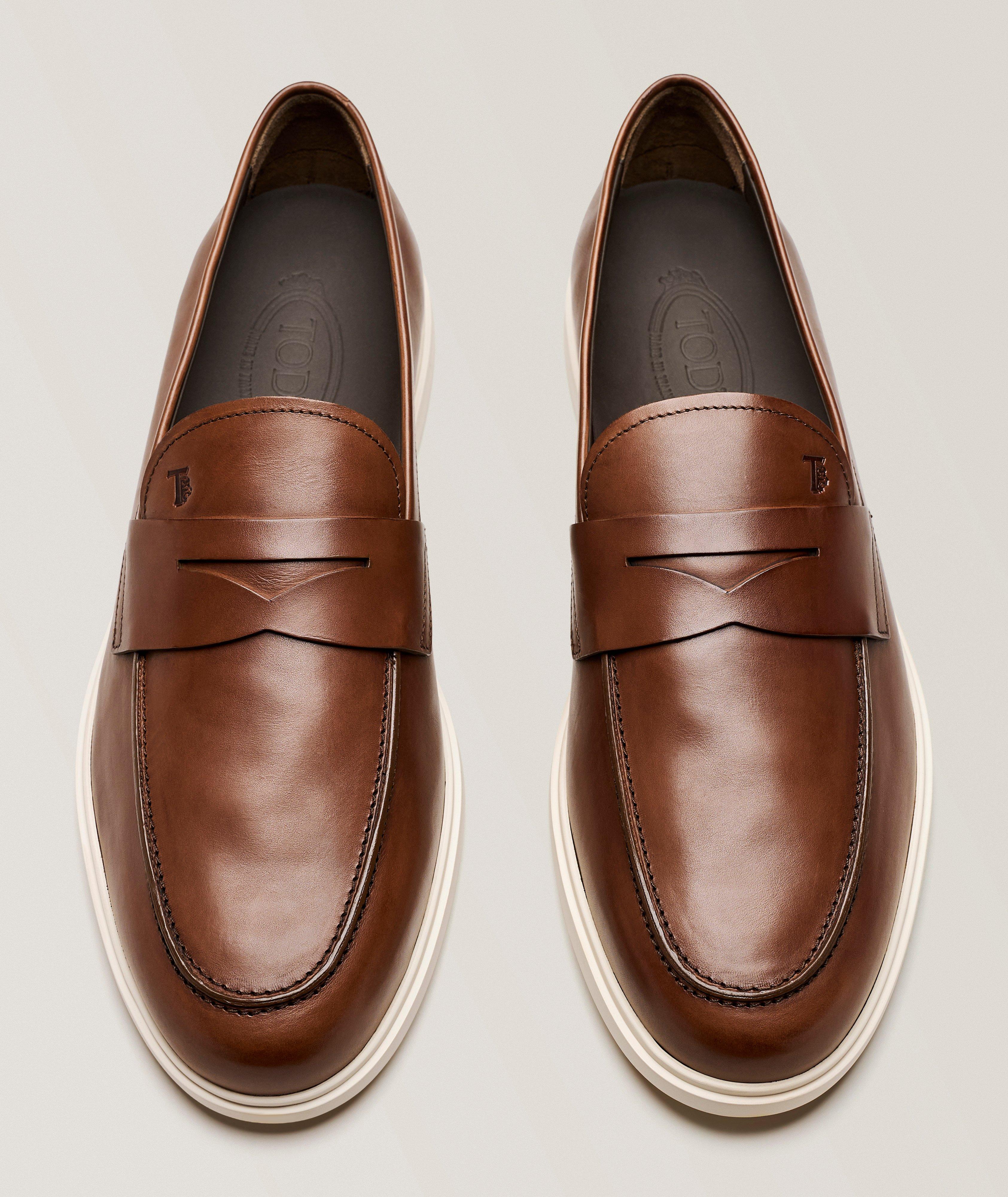 Mocassins penny en cuir classiques image 1