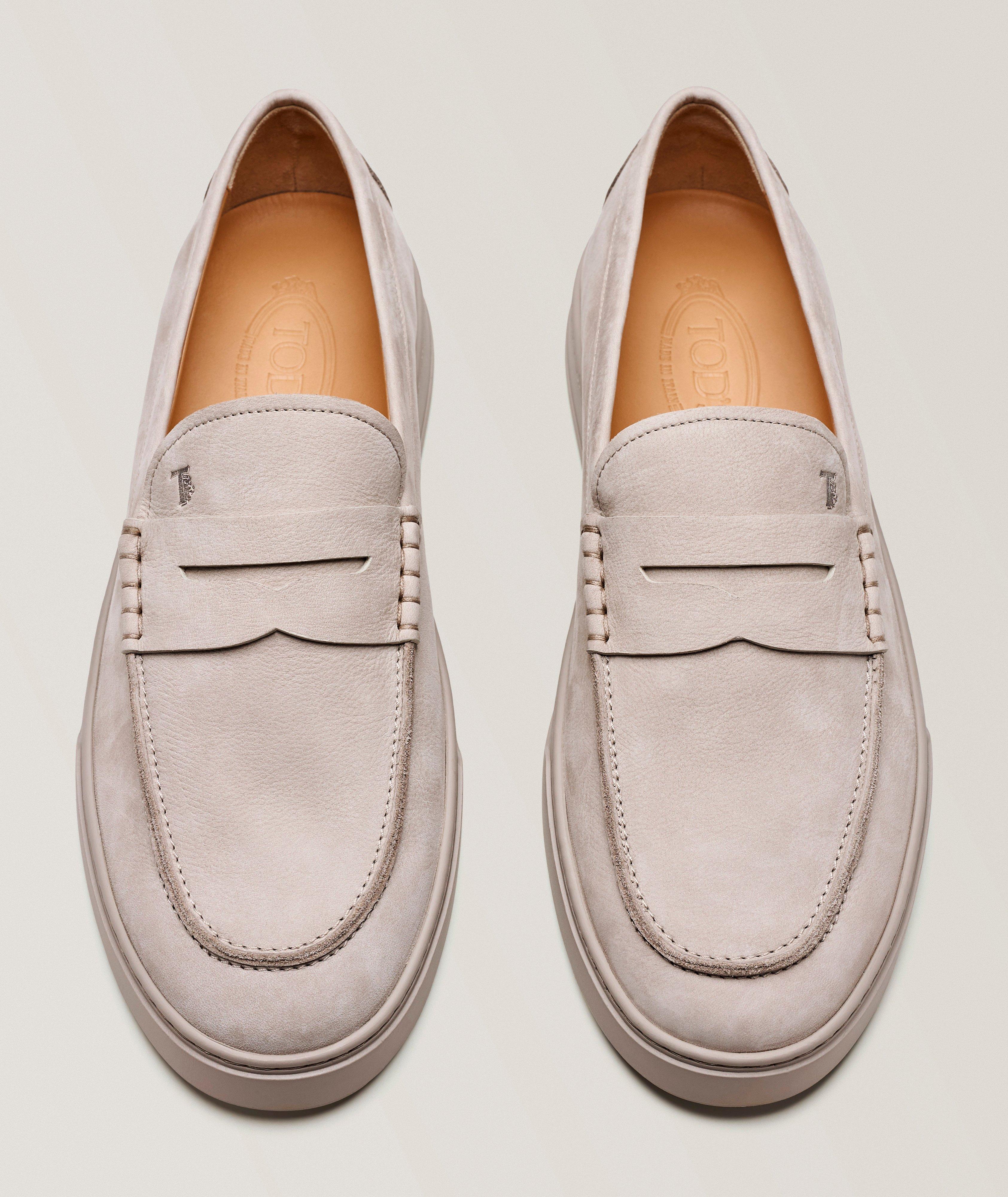 Classic Suede Penny Loafers image 1